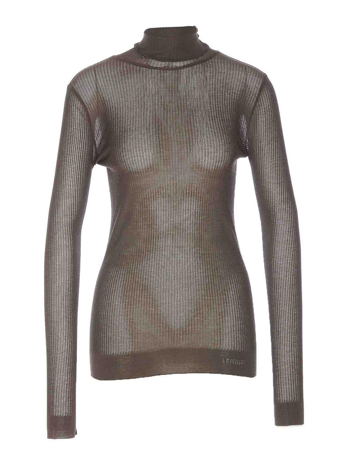 Olive Seamless High Neck Top TO1279LK1017BR449 (LEMAIRE / Tシャツ・カットソー ) | LEMAIRE (ルメール)