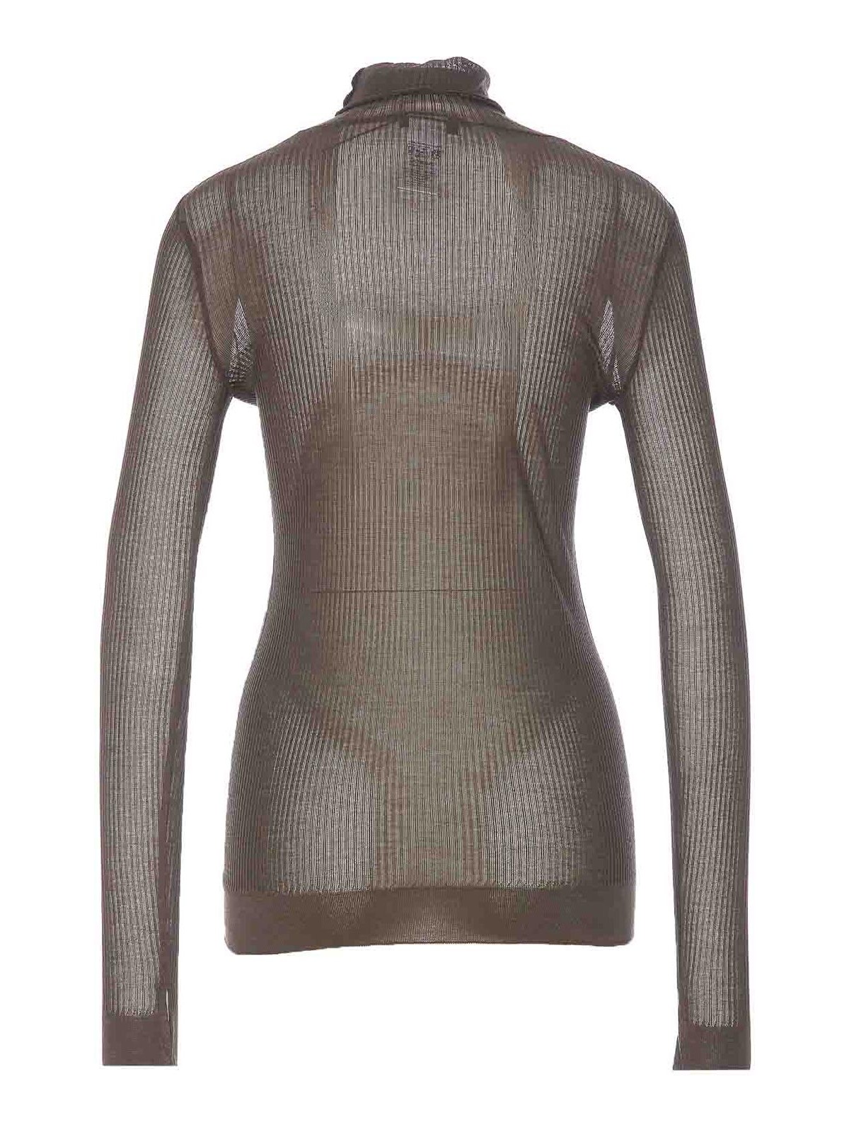Olive Seamless High Neck Top TO1279LK1017BR449 (LEMAIRE / Tシャツ・カットソー ) | LEMAIRE (ルメール)(1)