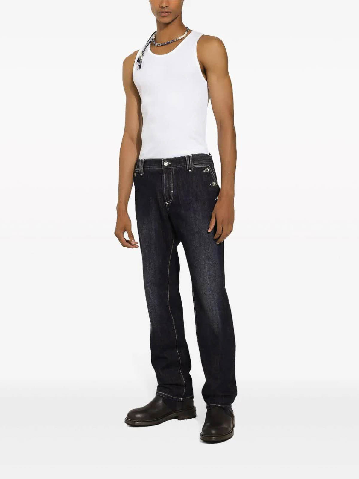 Pantaloni Jeans GP01DDG8KE0S9001 (Dolce & Gabbana / ジーンズ ) | Dolce & Gabbana (ドルチェガッバーナ)(2)
