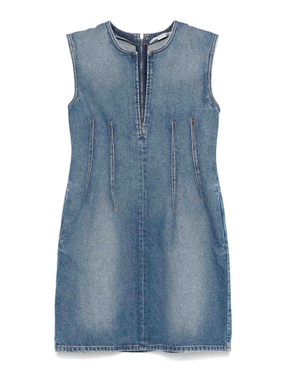 Denim Mini Dress 6D03303SQH004233 (Stella McCartney / ワンピース・ドレス・オールインワン ) | Stella McCartney (ステラ マッカートニー)