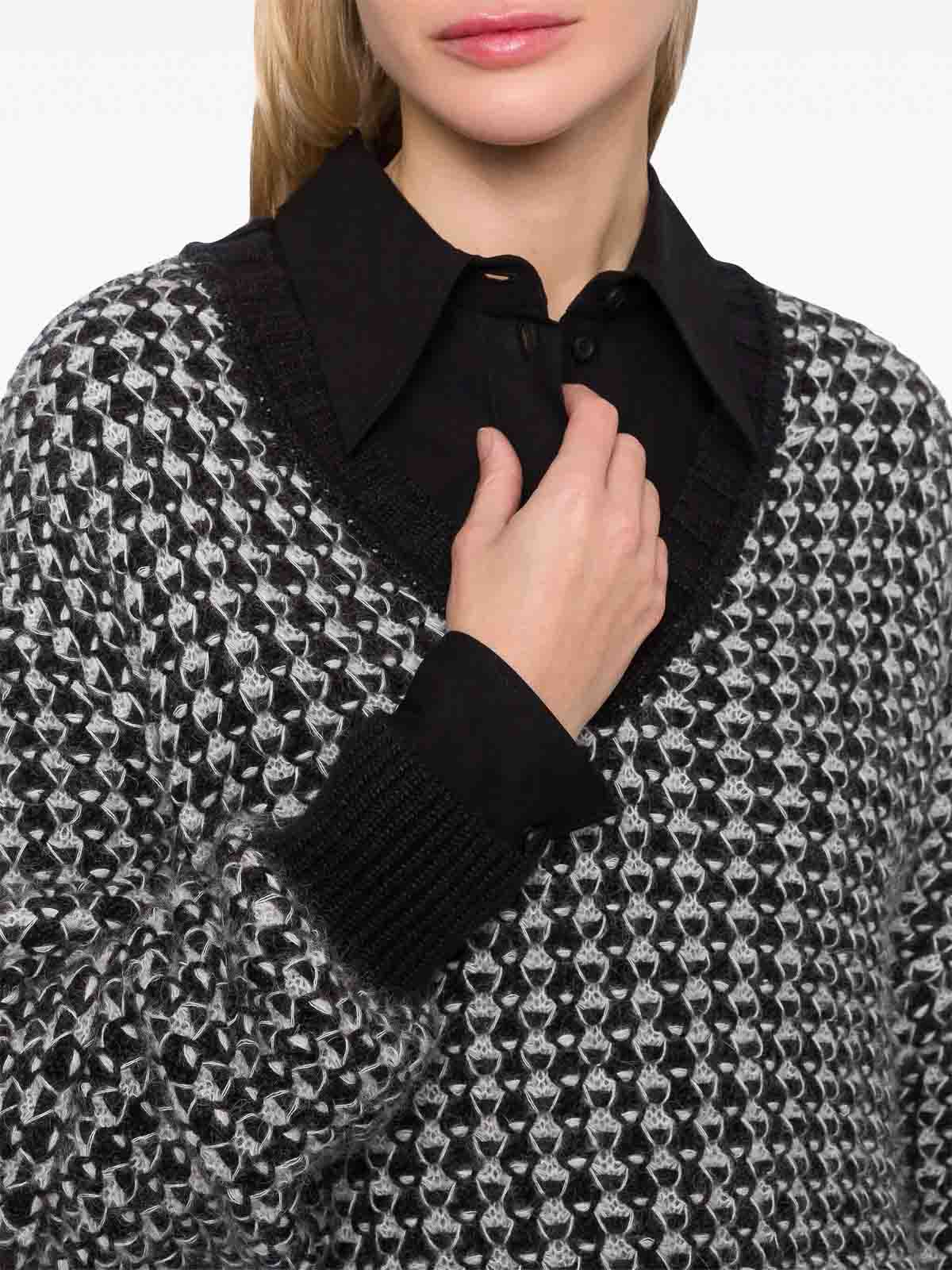 Mohair blend sweater 091066031555 (ALBERTA FERRETTI / ニット・セーター・カーディガン ) | ALBERTA FERRETTI (アルベルタ フェレッティ)(3)