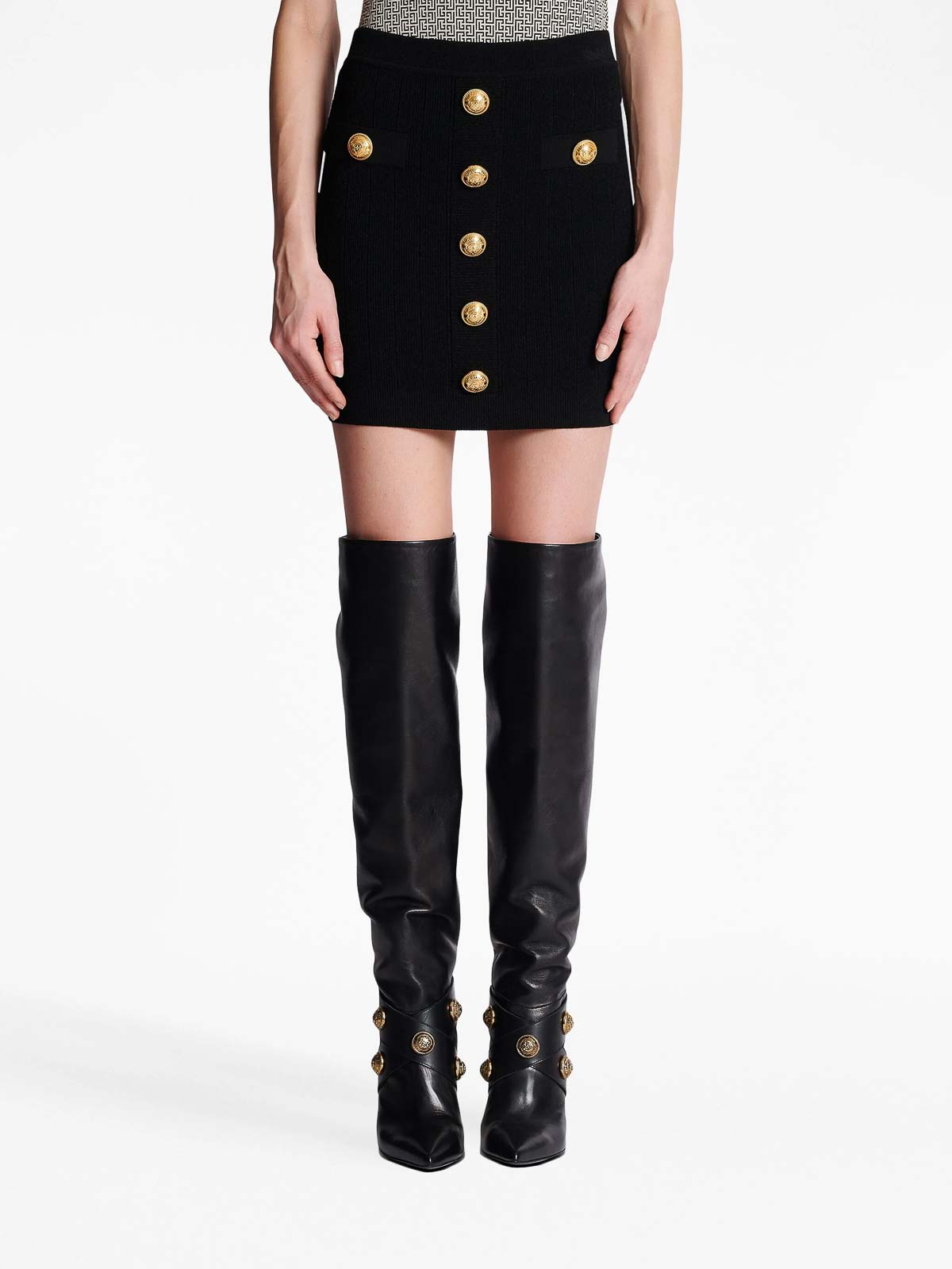Skirt DF1LB290KB07OPA (Balmain / スカート ) | Balmain (バルマン)(4)