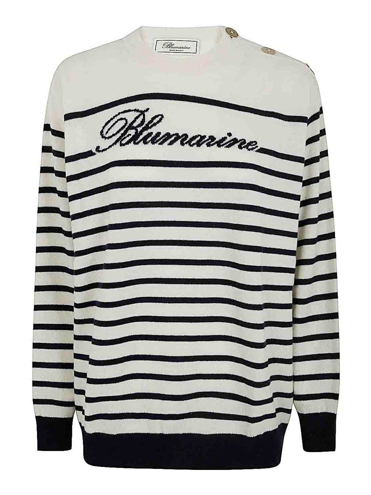 Ribbed Crewneck 4M066AC1076 (Blumarine / ニット・セーター・カーディガン ) | Blumarine (ブルマリン)