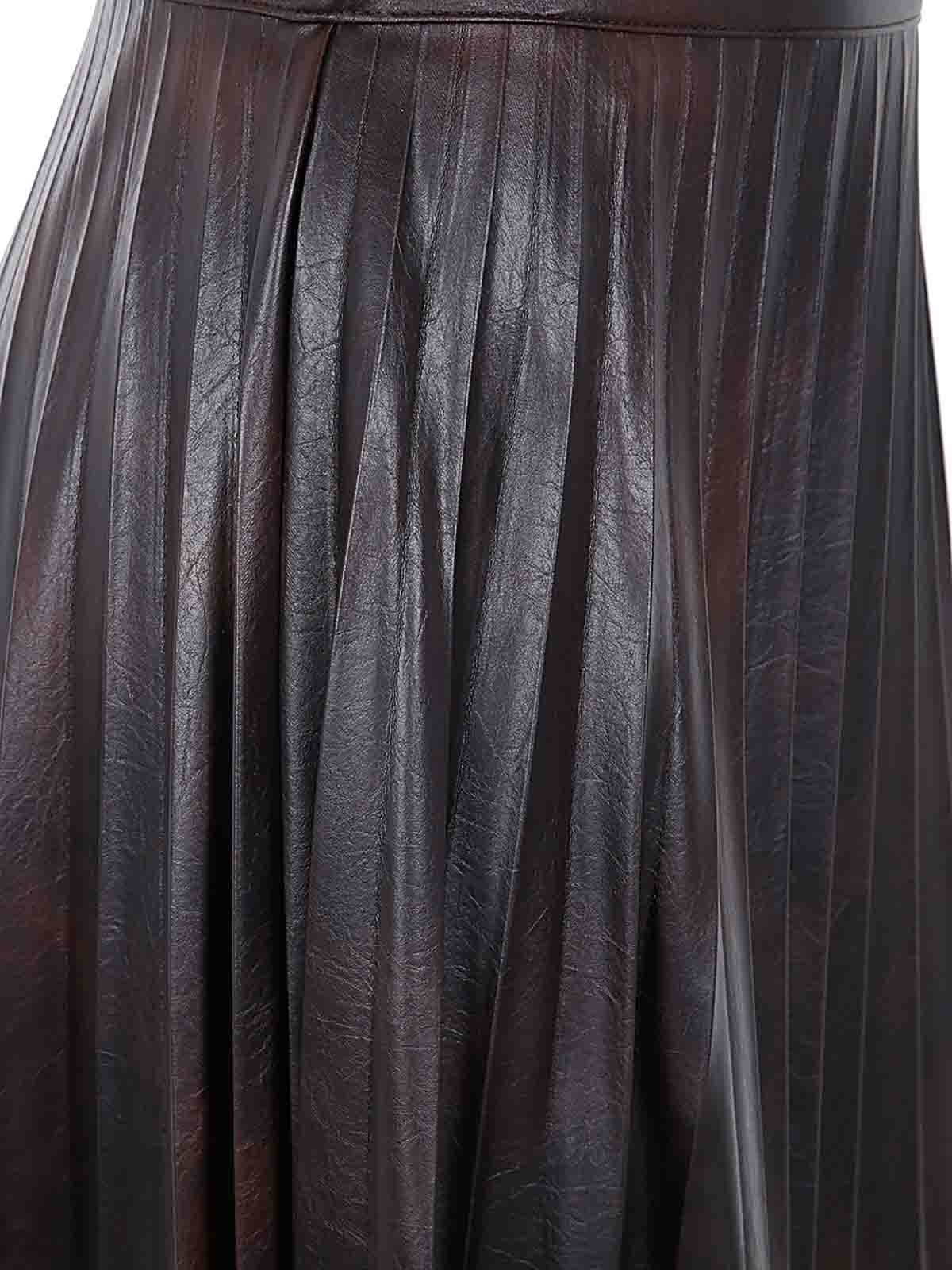 Kudrika Faux Leather Skirt 104440A286LL1 (PINKO / スカート ) | PINKO (ピンコ)(2)