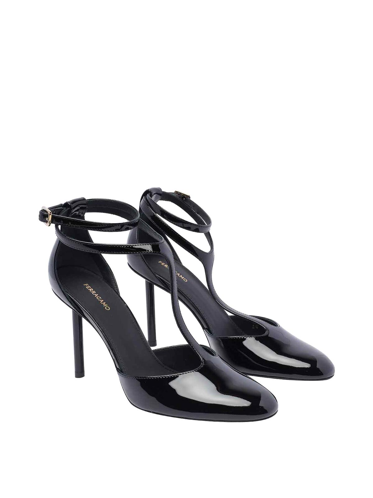 T-Strap Pumps 77720801J243NERO (FERRAGAMO / パンプス・ハイヒール ) | FERRAGAMO (フェラガモ)(1)