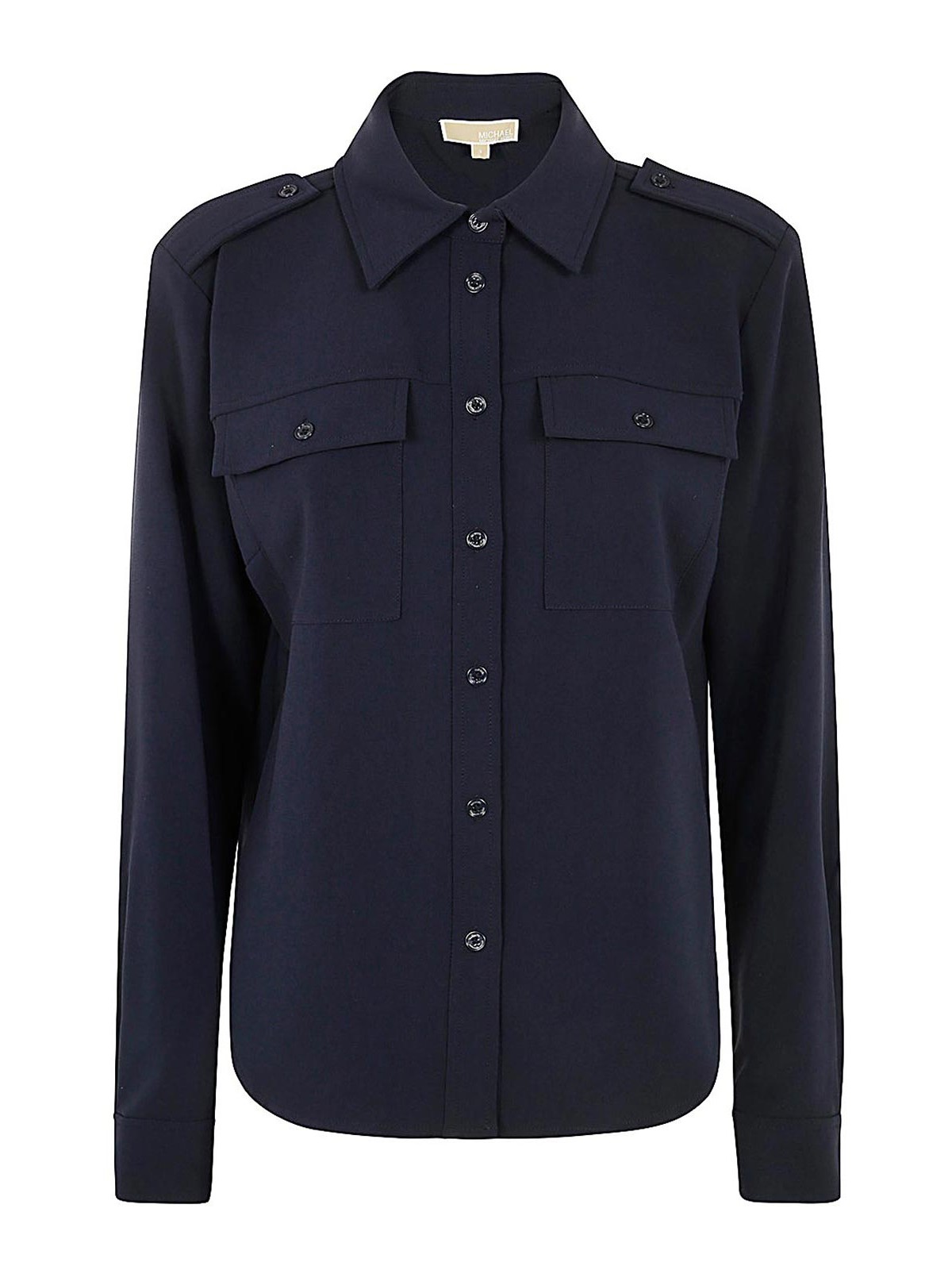 Fitted Army Shirt MF4400CENX419 (MICHAEL KORS / シャツ・ブラウス ) | MICHAEL KORS (マイケル・コース)