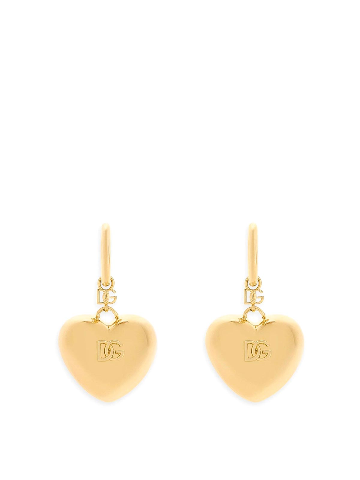 Heart Hoop Earrings WEQ8S1W1111Z0000 (Dolce & Gabbana / ピアス・イヤリング ) | Dolce & Gabbana (ドルチェガッバーナ)