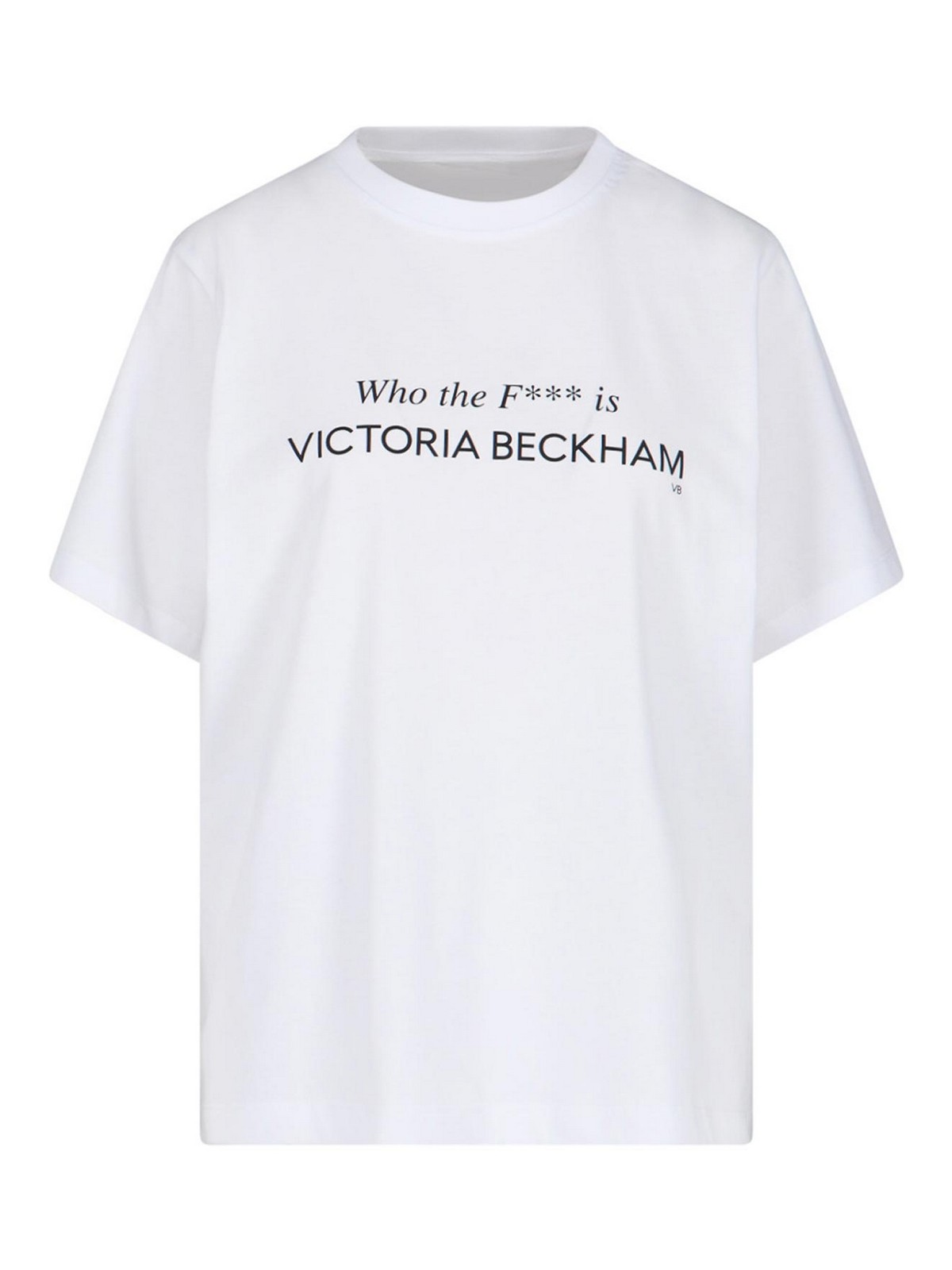 T-Shirt Stampata 1424JTS005949AWHITE (VICTORIA BECKHAM / Tシャツ・カットソー ) | VICTORIA BECKHAM (ヴィクトリア ベッカム)