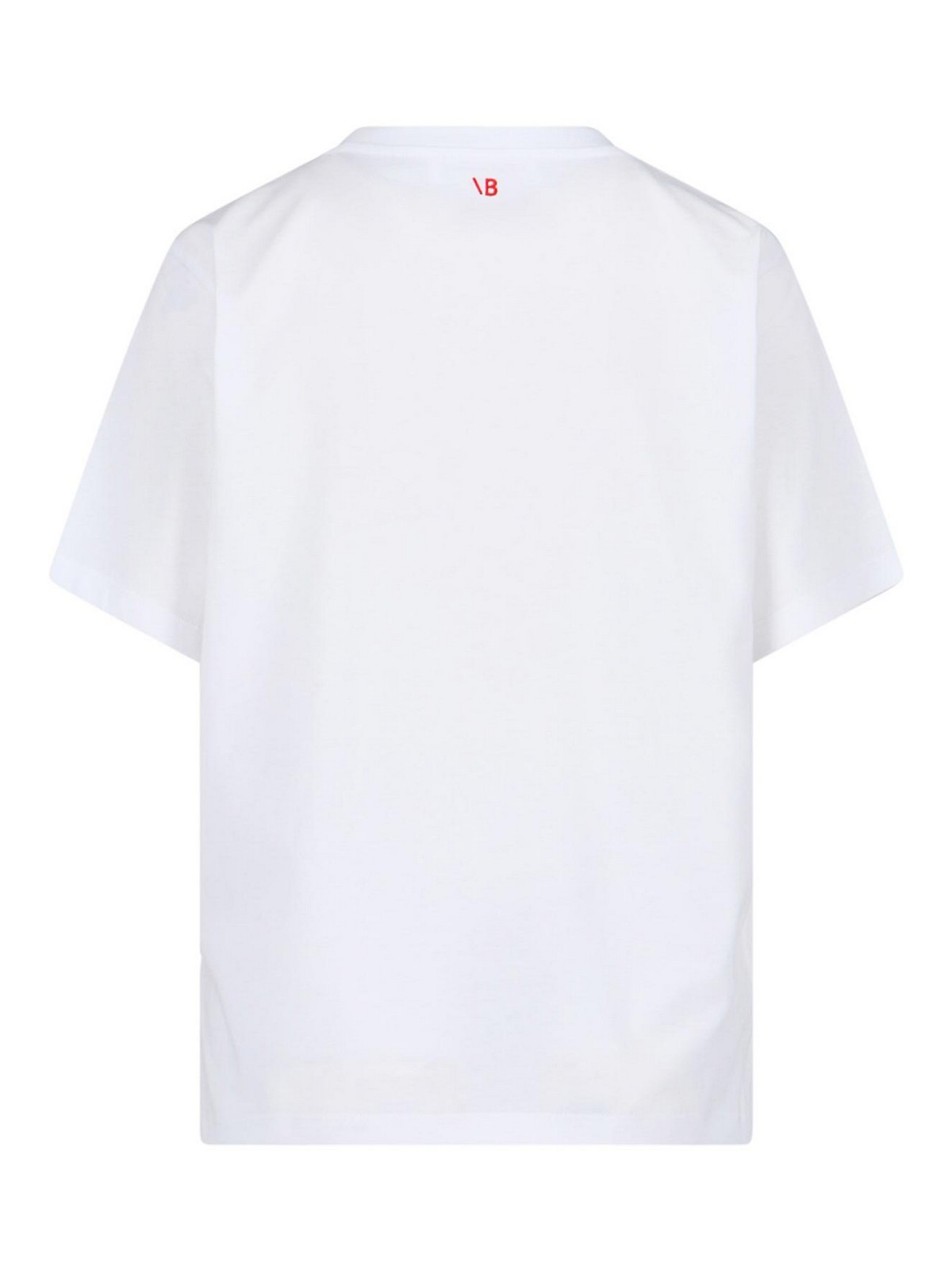 T-Shirt Stampata 1424JTS005949AWHITE (VICTORIA BECKHAM / Tシャツ・カットソー ) | VICTORIA BECKHAM (ヴィクトリア ベッカム)(1)