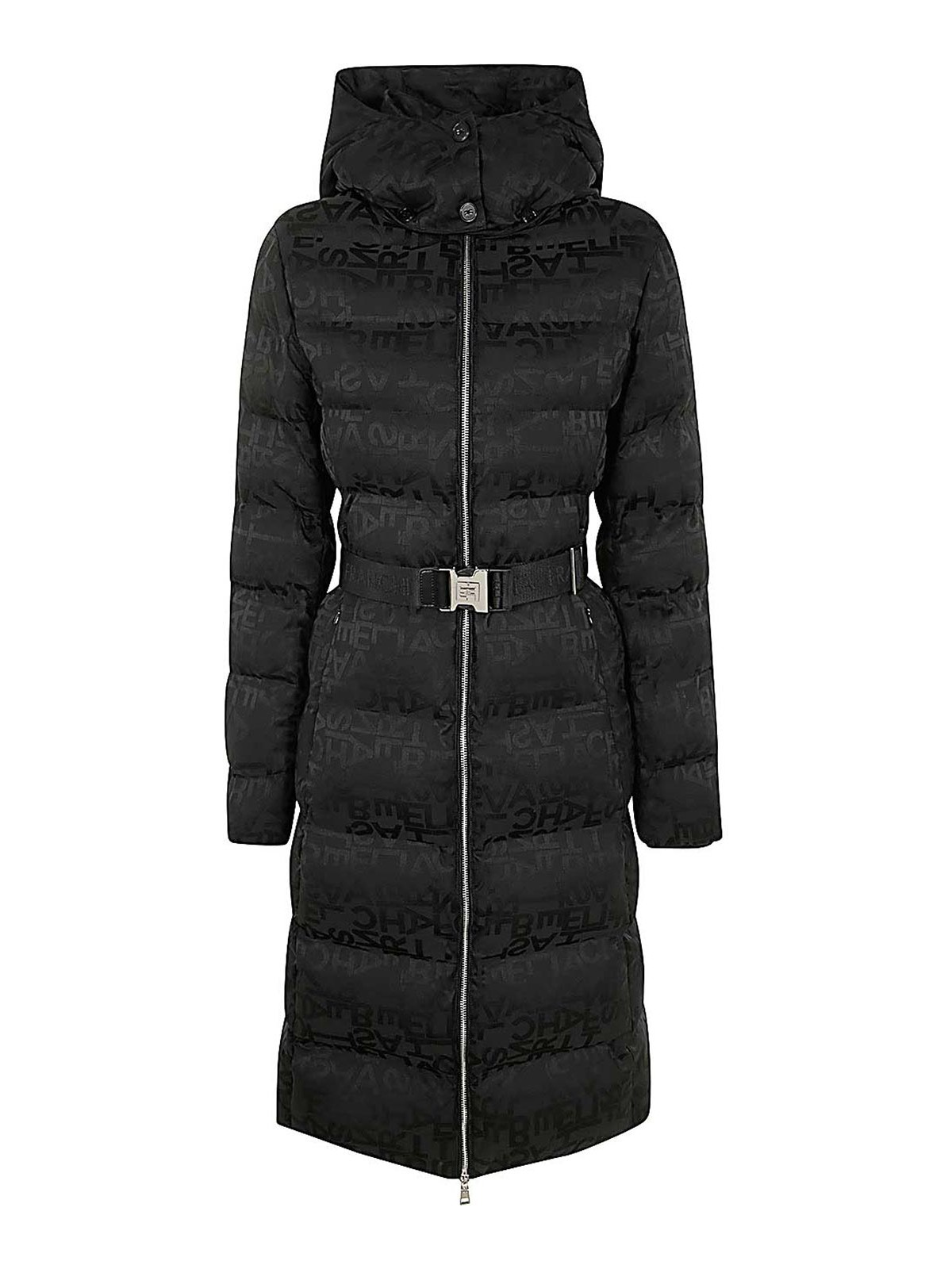 Long Down Jacket PI71D46E2110 (Elisabetta Franchi / ダウンジャケット・コート ) | Elisabetta Franchi (エリザベッタ フランキ)