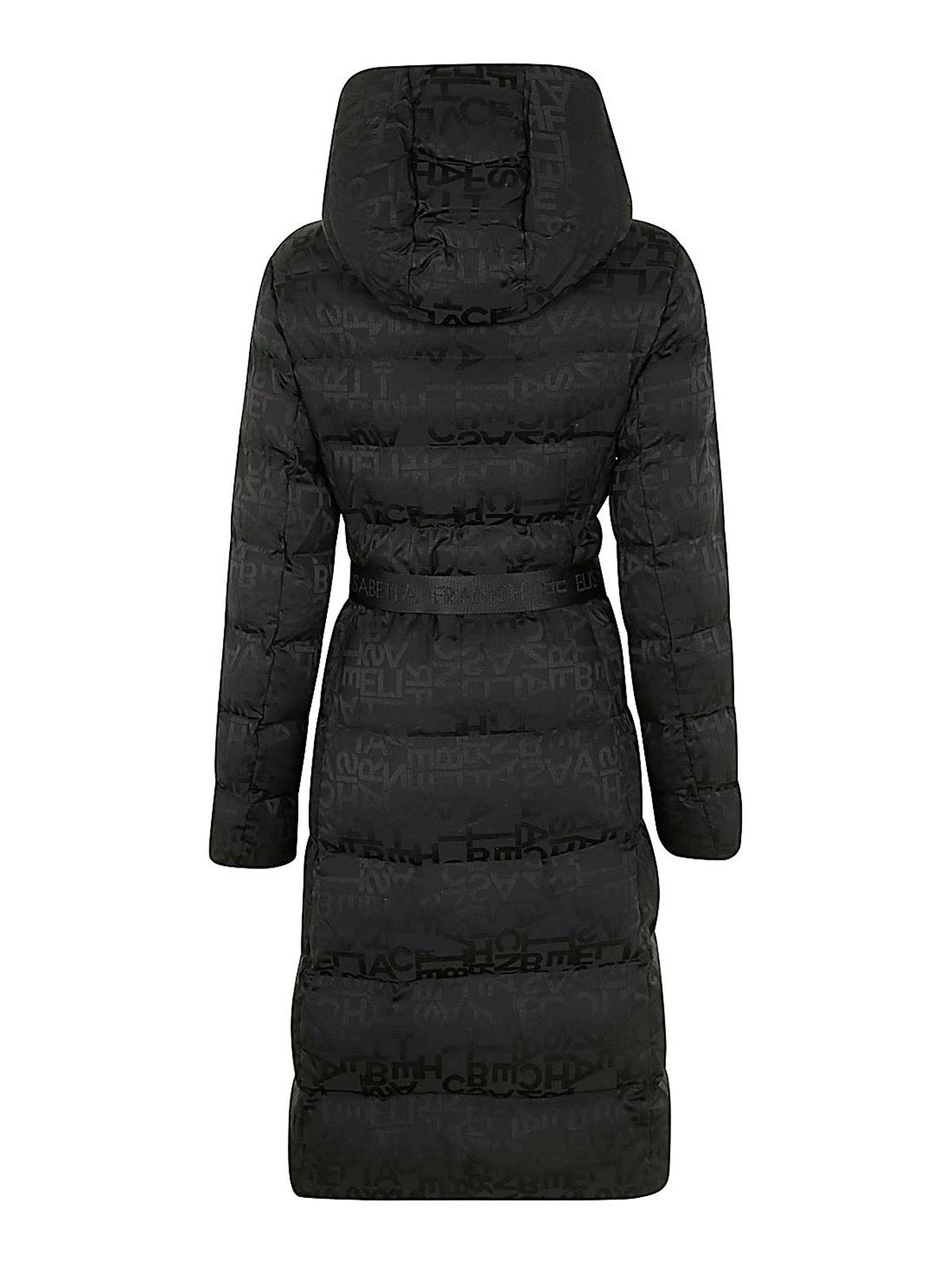 Long Down Jacket PI71D46E2110 (Elisabetta Franchi / ダウンジャケット・コート ) | Elisabetta Franchi (エリザベッタ フランキ)(1)