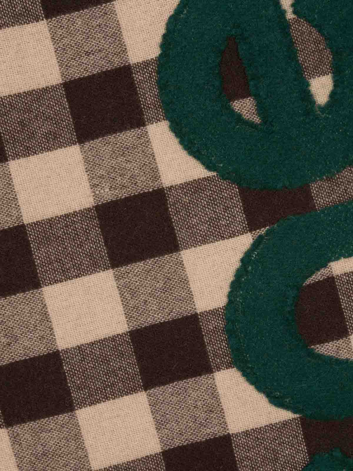 Checked Logo-Patch Scarf CA0262AFQ (Acne Studios / スカーフ・マフラー ) | Acne Studios (アクネ ストゥディオズ)(1)