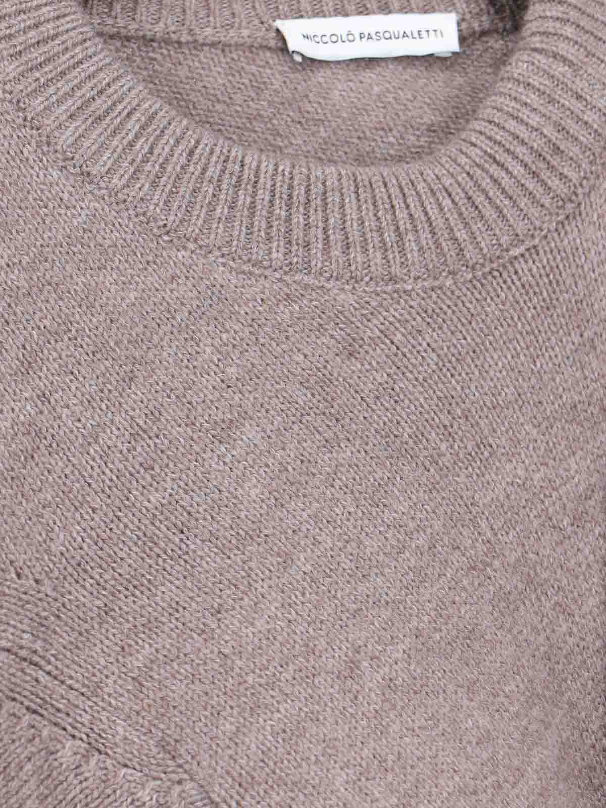Asymmetric Deconstructed Sweater K075WCBKLIGHTBROWN (NICCOLÒ PASQUALETTI / ニット・セーター・カーディガン ) | NICCOLÒ PASQUALETTI (ニコロ パスクアレッティ)(4)