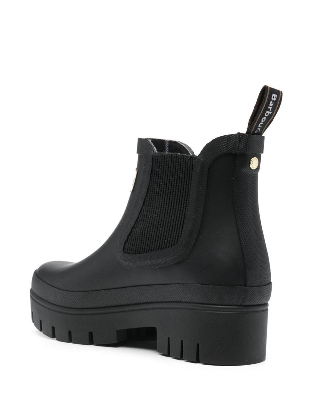 Halton Rubber Ankle Boots LRF0100BK11 (Barbour / ブーツ ) | Barbour (バブアー)(3)