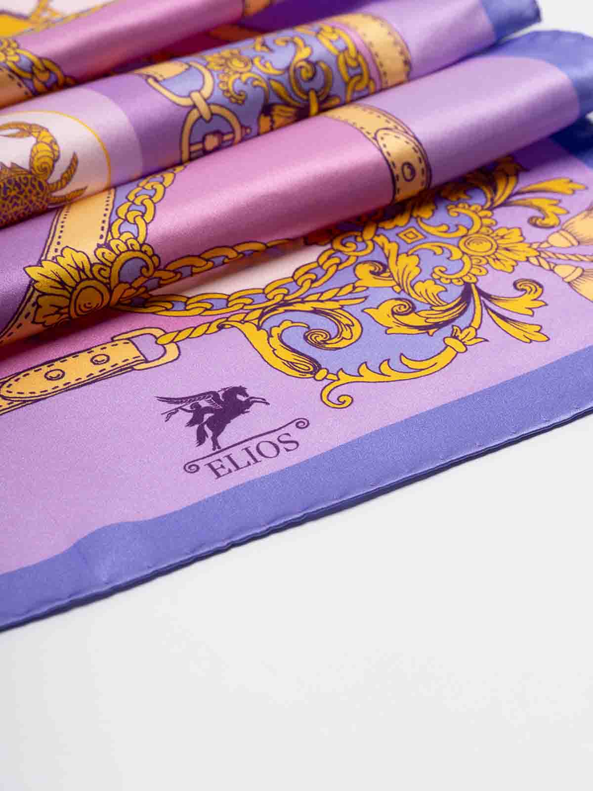 Silk Scarf With Zodiac Sign FOULARDARIETE (ELIOS MILANO / スカーフ・マフラー ) | ELIOS MILANO (エリオス ミラノ)(2)
