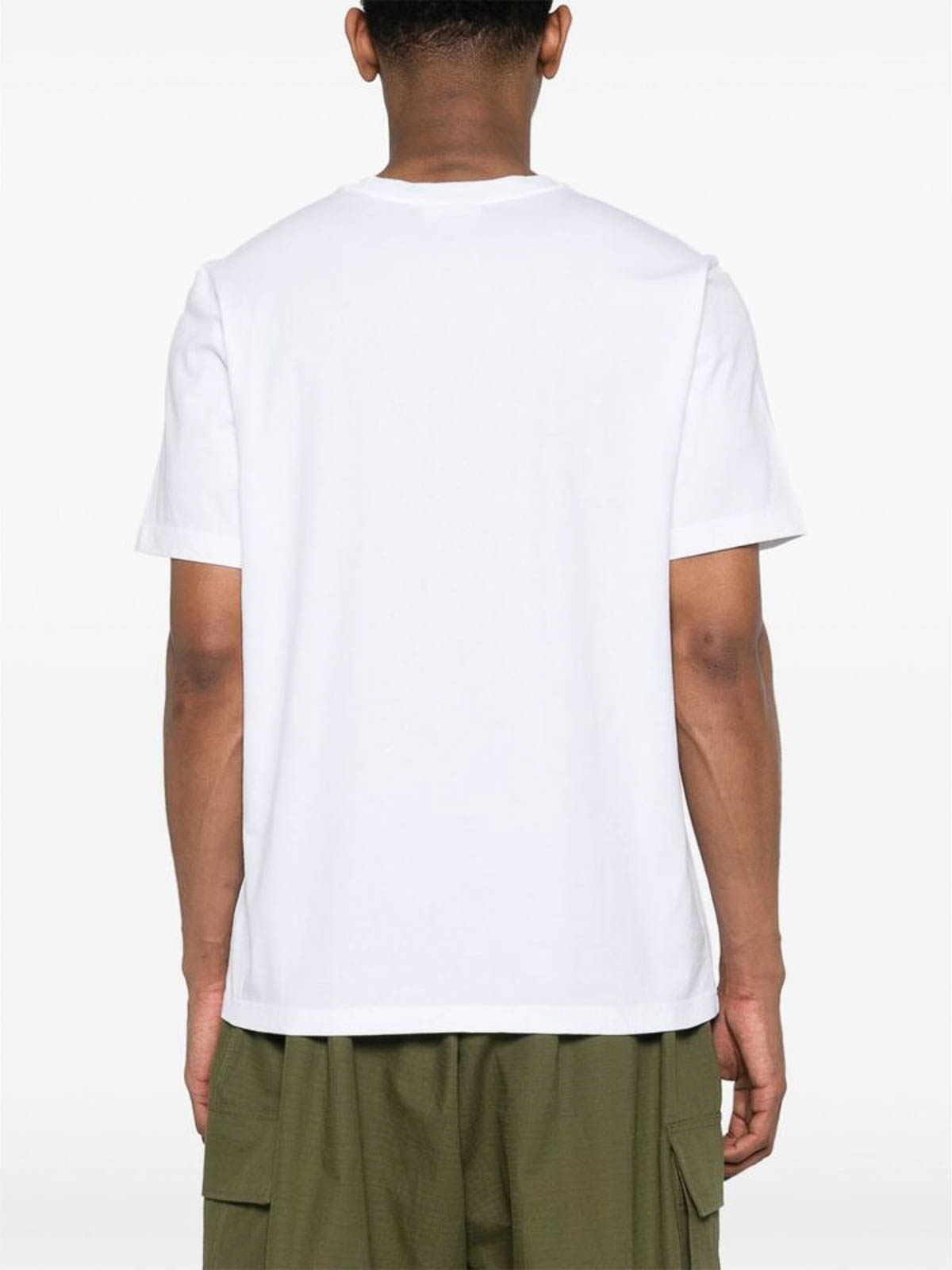 T-Shirt MM00125KJ0008WHITE (Maison Kitsuné / Tシャツ・カットソー ) | Maison Kitsuné (メゾン キツネ)(1)