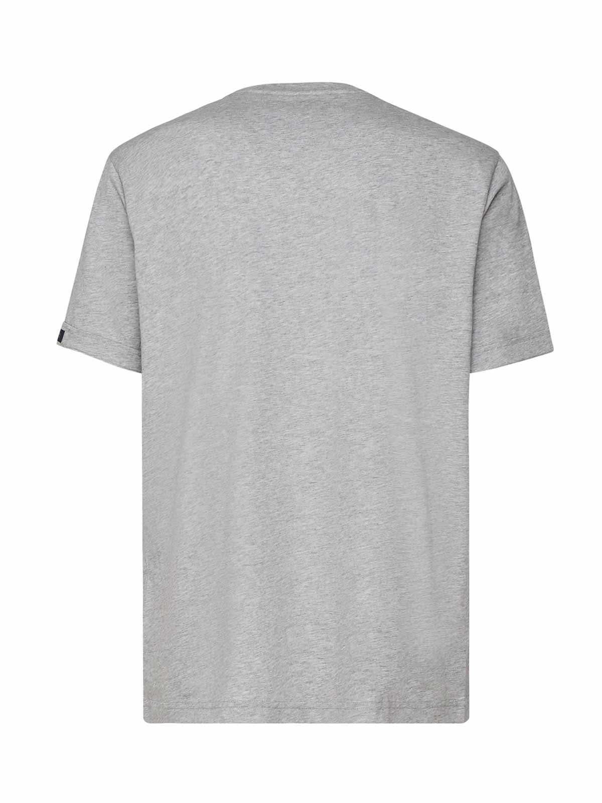 Cotton T-Shirt With Contrasting Color Collar NPMB3481330UCXB203 (Fay / Tシャツ・カットソー ) | Fay (フェイ)(1)