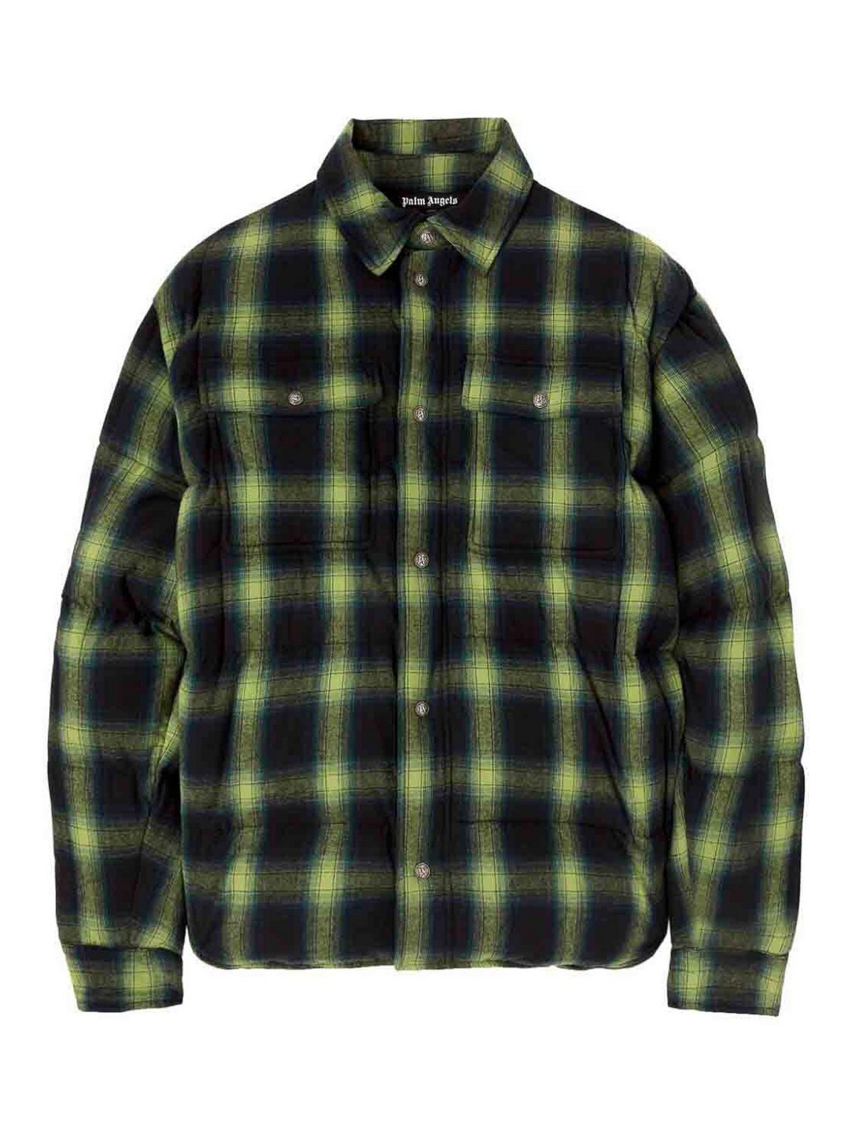 `Vertigo` Padded Shirt PMED046F24FAB0015503 (Palm Angels / シャツ・ブラウス ) | Palm Angels (パームエンジェルス)