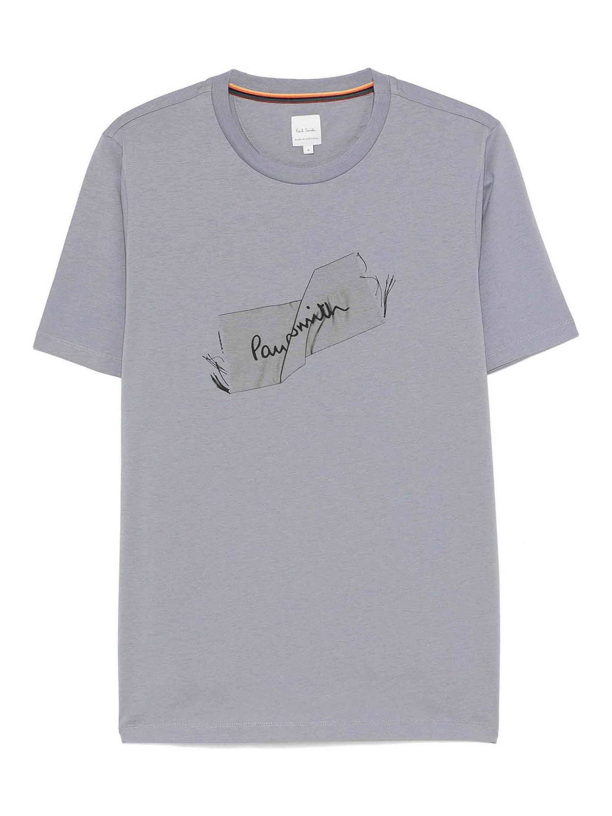 Label-Print T-Shirt M1R697PNP473743 (Paul Smith / Tシャツ・カットソー ) | Paul Smith (ポール・スミス)