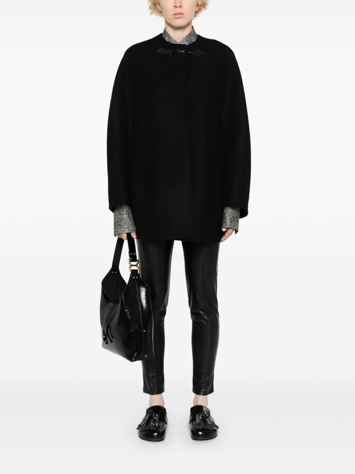 Cape D456D345HNG95708 (ERMANNO SCERVINO / コート ) | ERMANNO SCERVINO (エルマンノ シェルヴィーノ)(1)