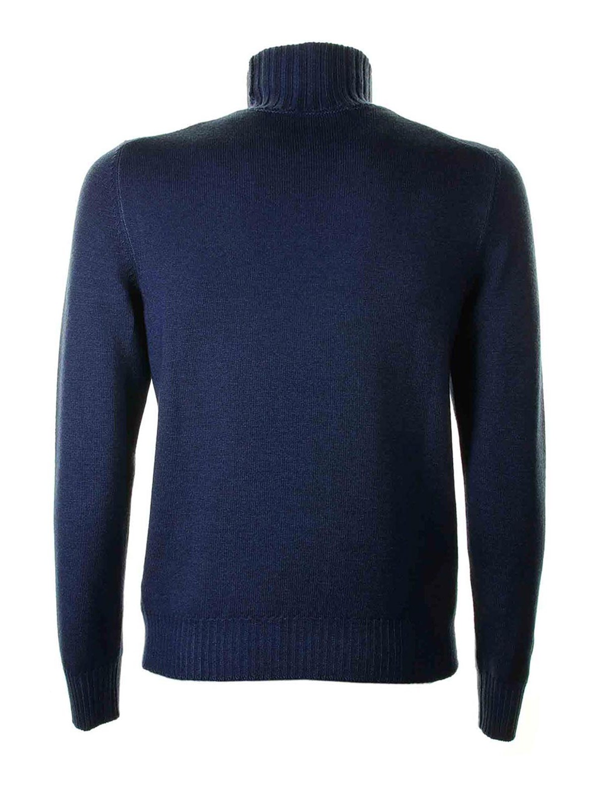 Blue Long Sleeve Turtleneck DREWGSI23061254 (TAGLIATORE / ニット・セーター・カーディガン ) | TAGLIATORE (タリアトーレ)(1)
