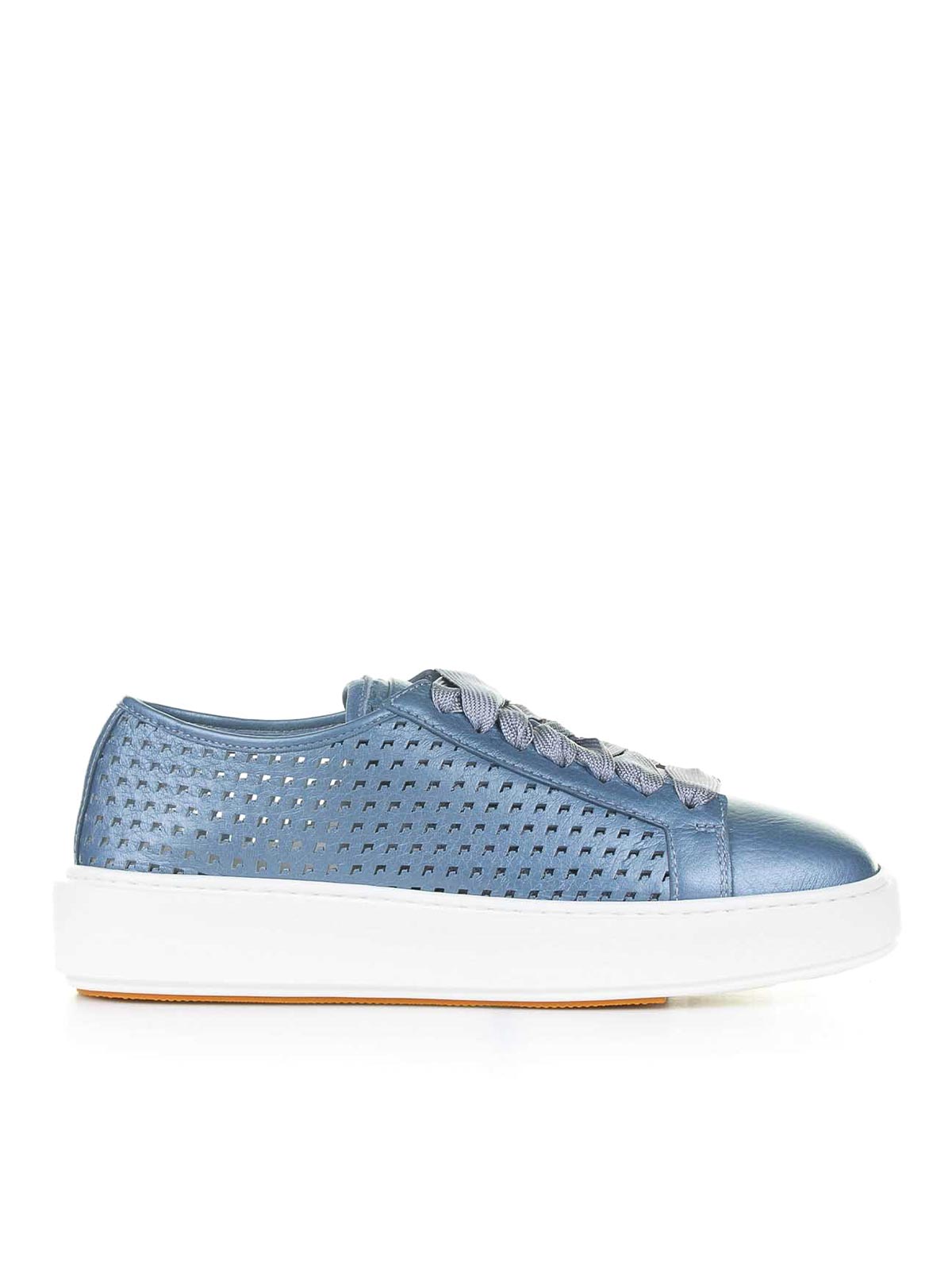 Light blue sneaker WBCD61223BARTFASZ21 (Santoni / スニーカー ) | Santoni (サントーニ)
