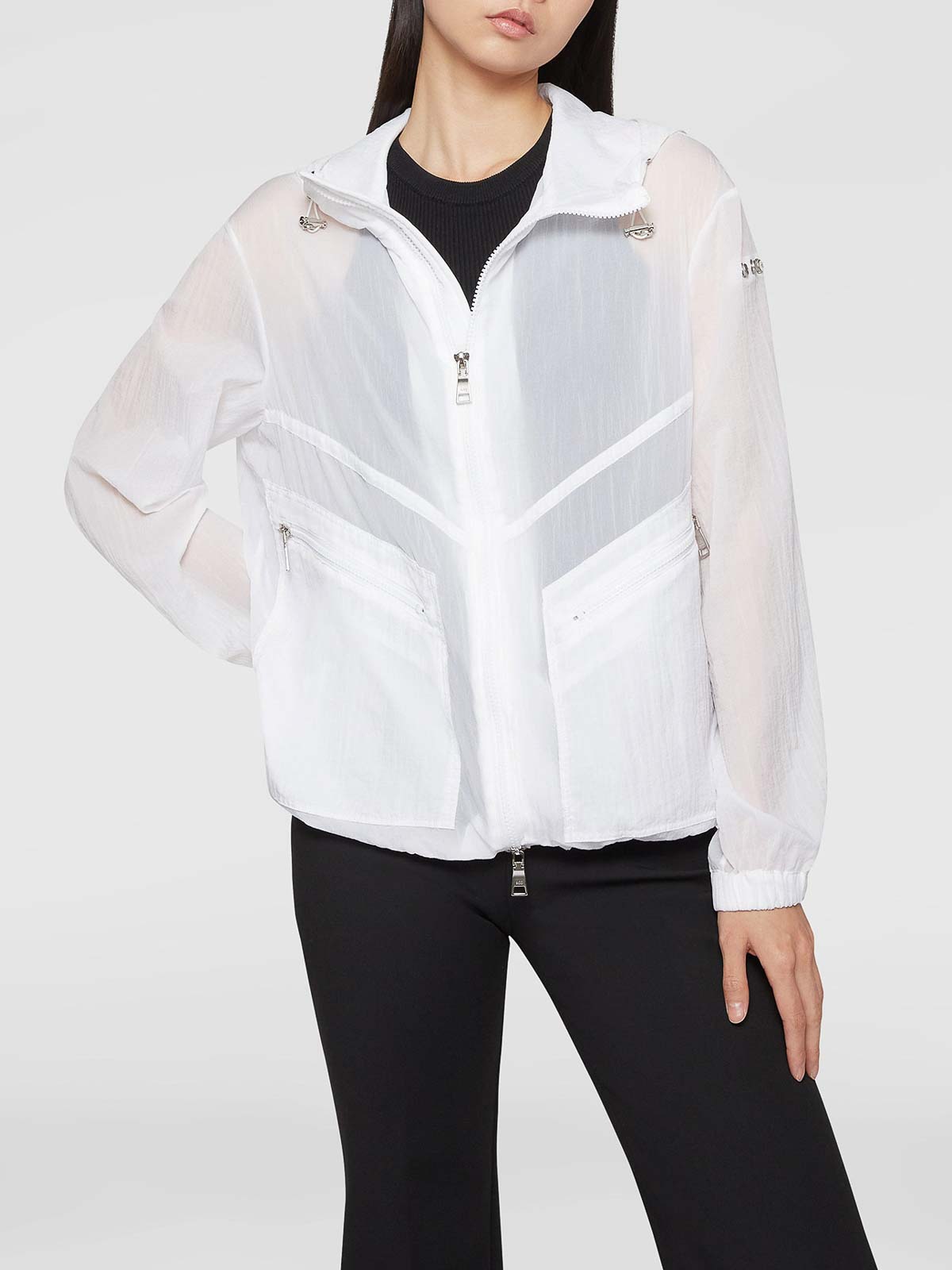 White Windbreaker 9AWD801004 (add / カジュアルジャケット ) | add (エーディーディー)(1)
