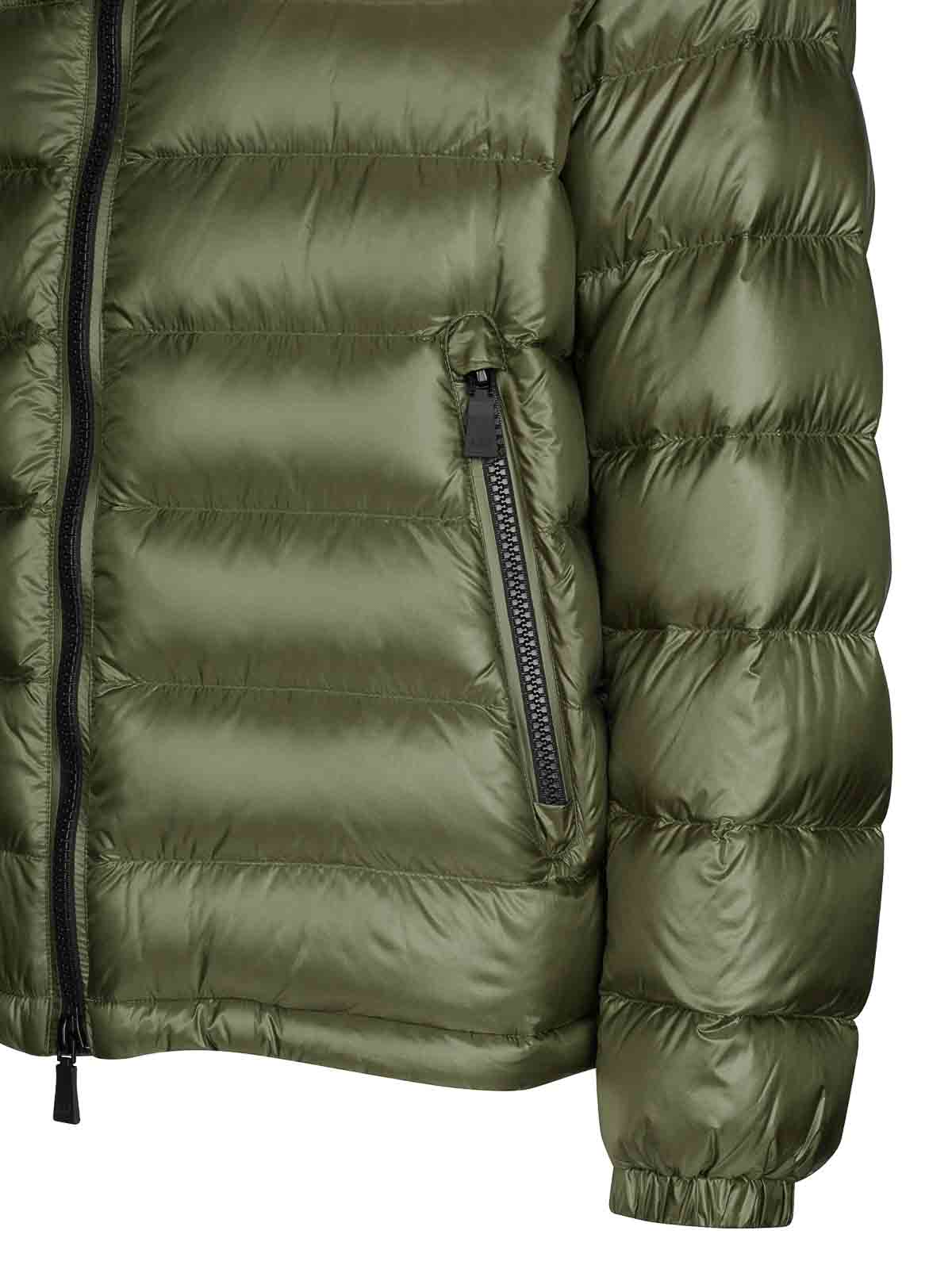 Green Quilted Down Jacket 10AM1104183 (add / ダウンジャケット・コート ) | add (エーディーディー)(3)