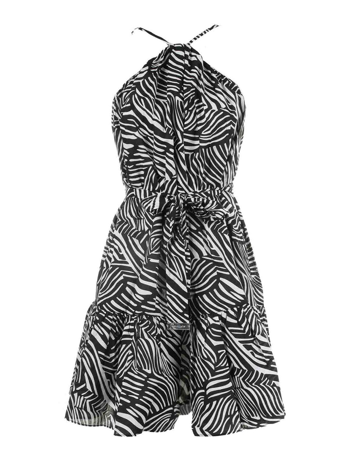 Halter neckline mini dress MS482EAETX048 (MICHAEL KORS / ワンピース・ドレス・オールインワン ) | MICHAEL KORS (マイケル・コース)