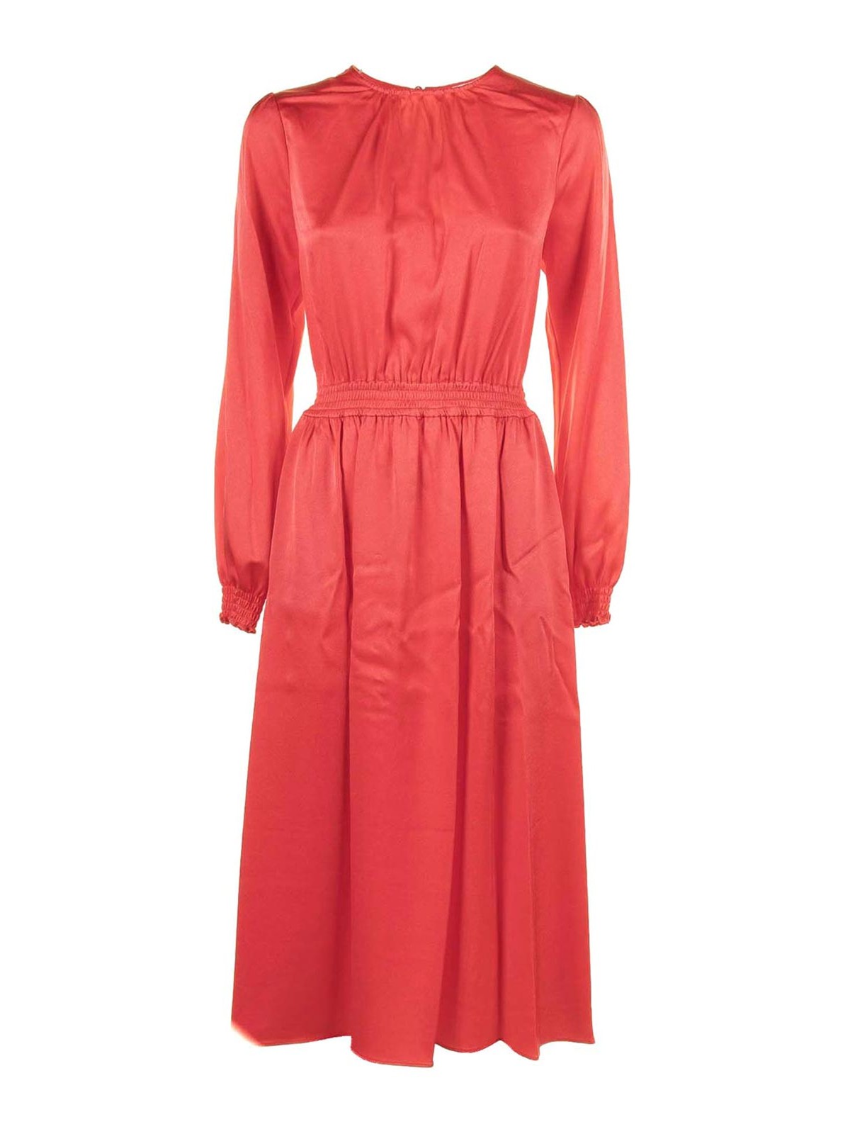 Satin Midi Dress MS482EH99G623 (MICHAEL KORS / ワンピース・ドレス・オールインワン ) | MICHAEL KORS (マイケル・コース)