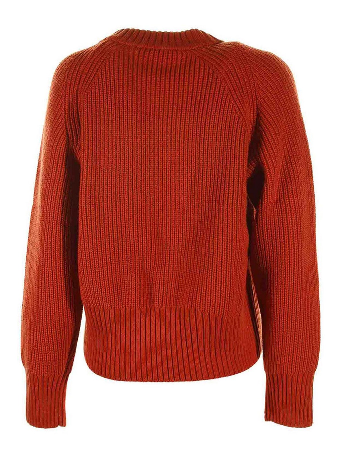 Short pullover in ribbed wool blend MF360NR6V1887 (MICHAEL KORS / ニット・セーター・カーディガン ) | MICHAEL KORS (マイケル・コース)(1)