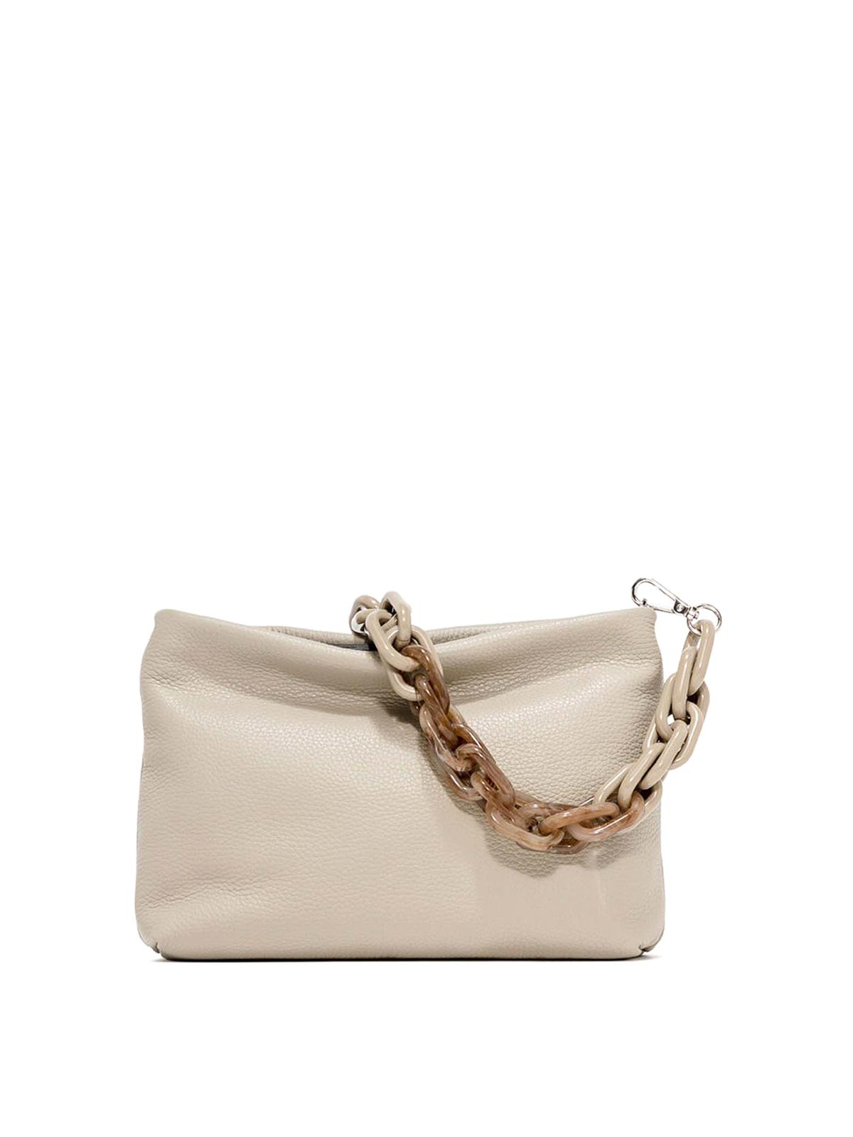 Brenda clutch bag in textured leather BS8265COMMGRN0152 (GIANNI CHIARINI / クラッチバッグ・ポーチ ) | GIANNI CHIARINI (ジャンニ キアリーニ)