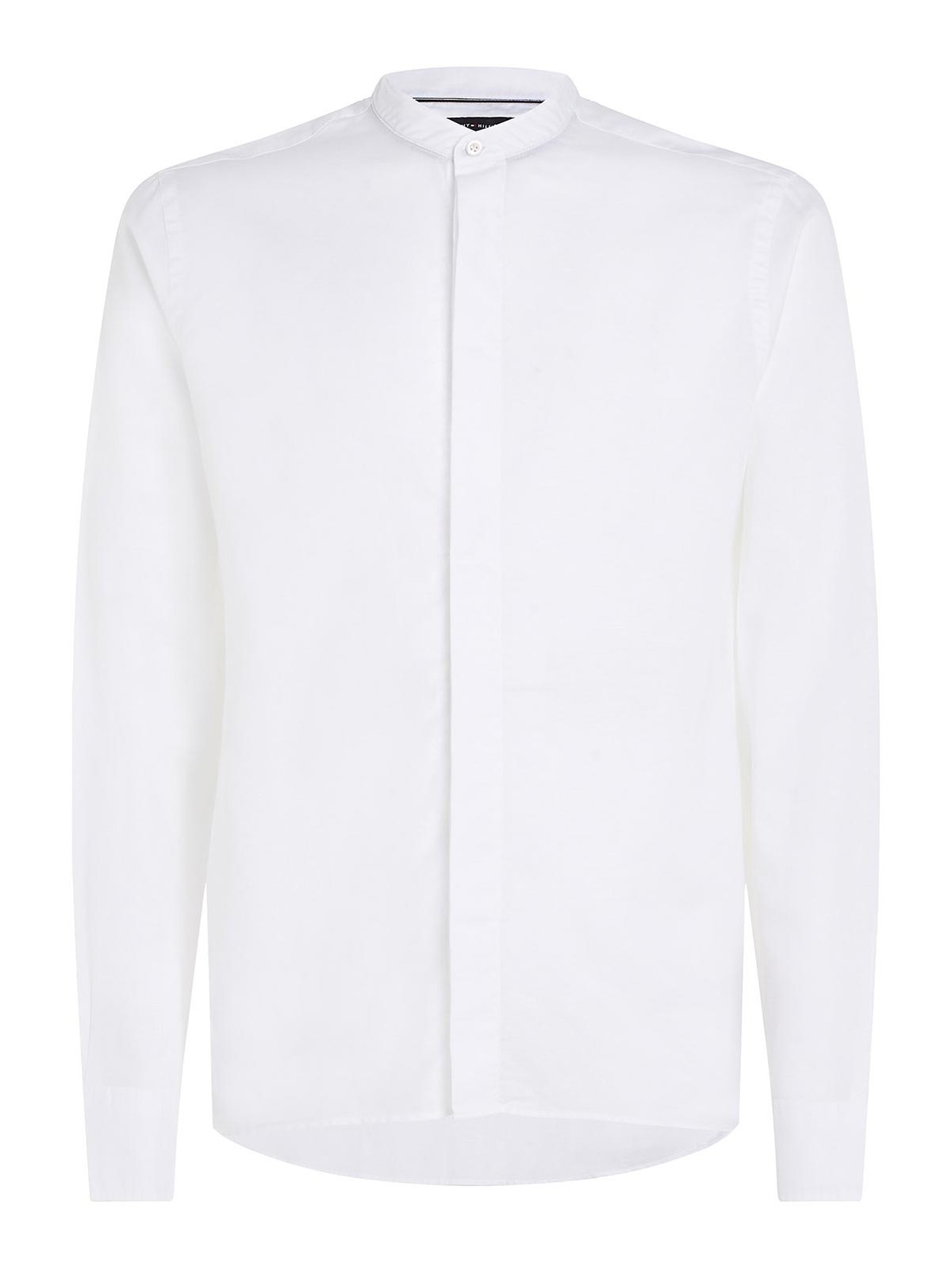 Regular Fit Shirt In Dobby Fabric MW0MW34641YCF (TOMMY HILFIGER / シャツ・ブラウス ) | TOMMY HILFIGER (トミーフィルフィガー)