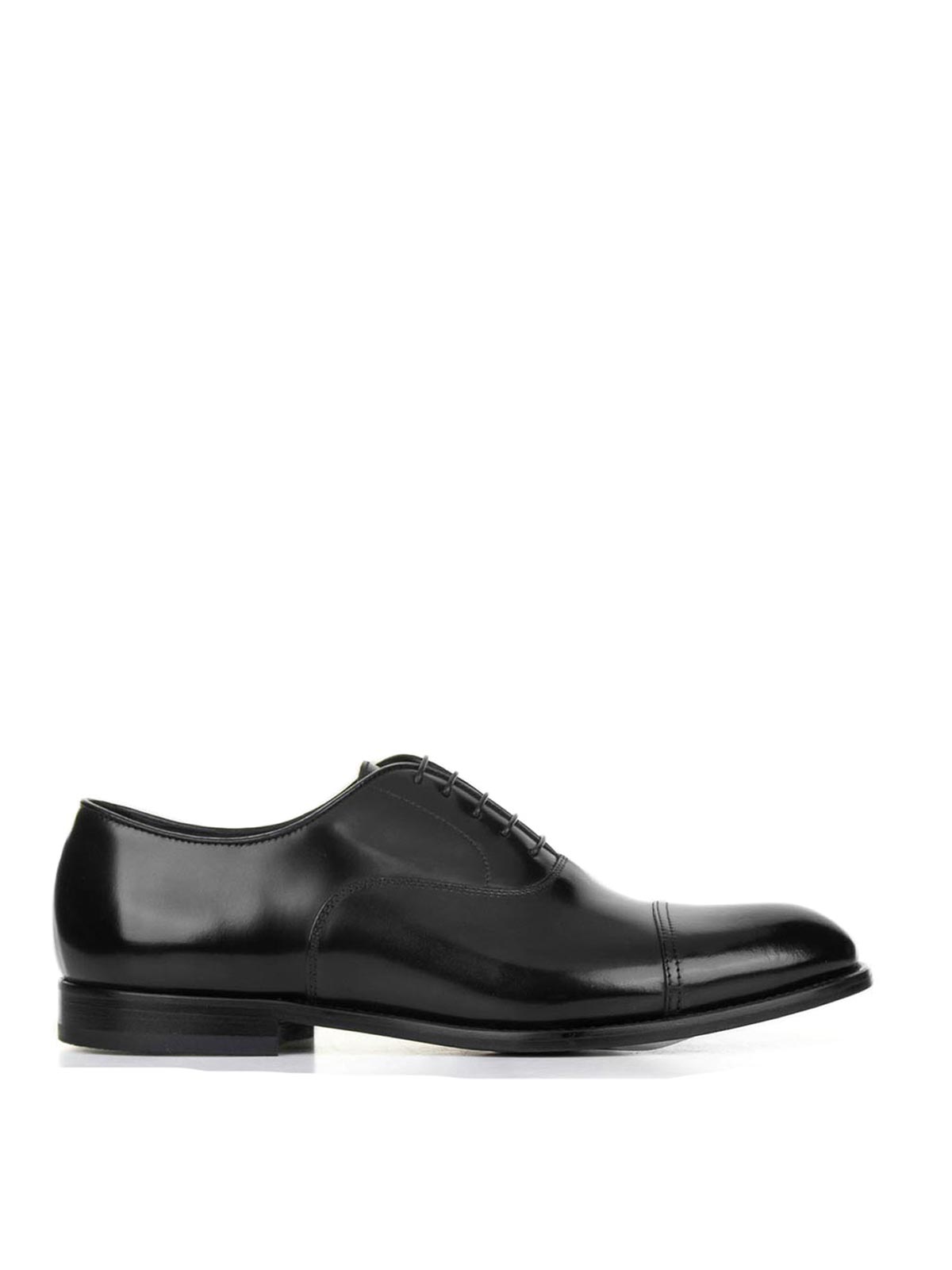 Doucals Black Leather Oxford DU1002YUF007NN00 (DOUCAL'S / レースアップ ) | DOUCAL'S (デュカルス)