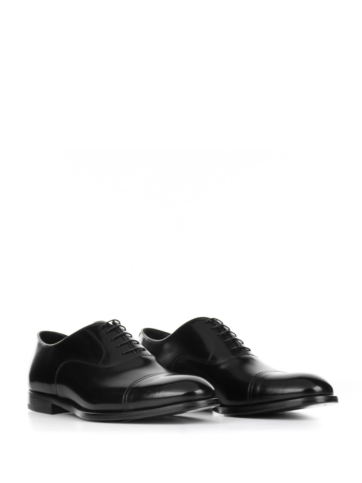 Doucals Black Leather Oxford DU1002YUF007NN00 (DOUCAL'S / レースアップ ) | DOUCAL'S (デュカルス)(1)