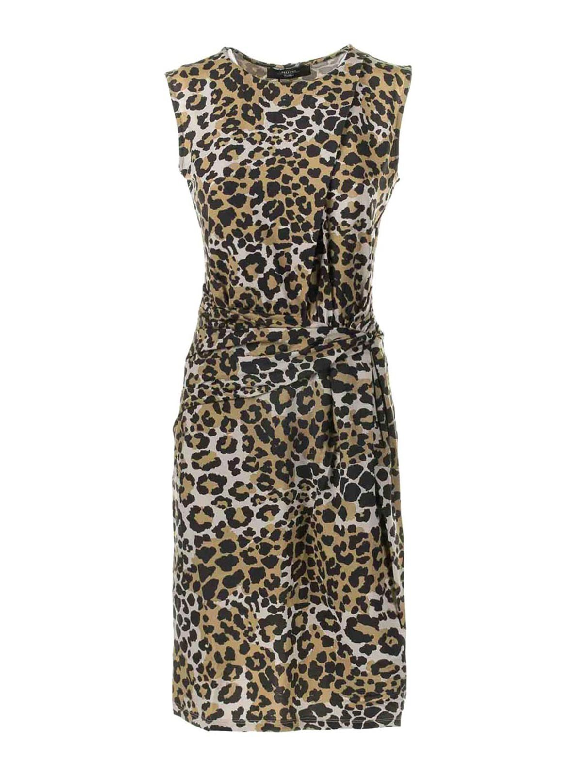 Spotted Midi Sleeveless Dress 2415621022600000 (Weekend Max Mara / ワンピース・ドレス・オールインワン ) | Weekend Max Mara (ウィークエンド マックスマーラ)