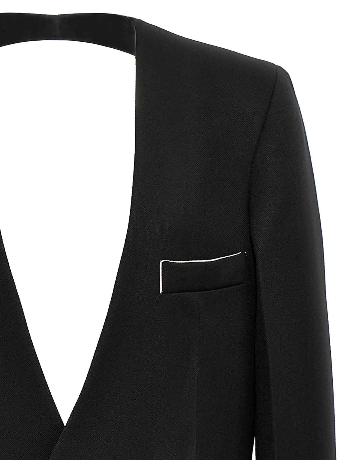 Shrunken Collarless Open-Back Blazer 1424WJK006125A (VICTORIA BECKHAM / ブレザー・ジャケット ) | VICTORIA BECKHAM (ヴィクトリア ベッカム)(2)