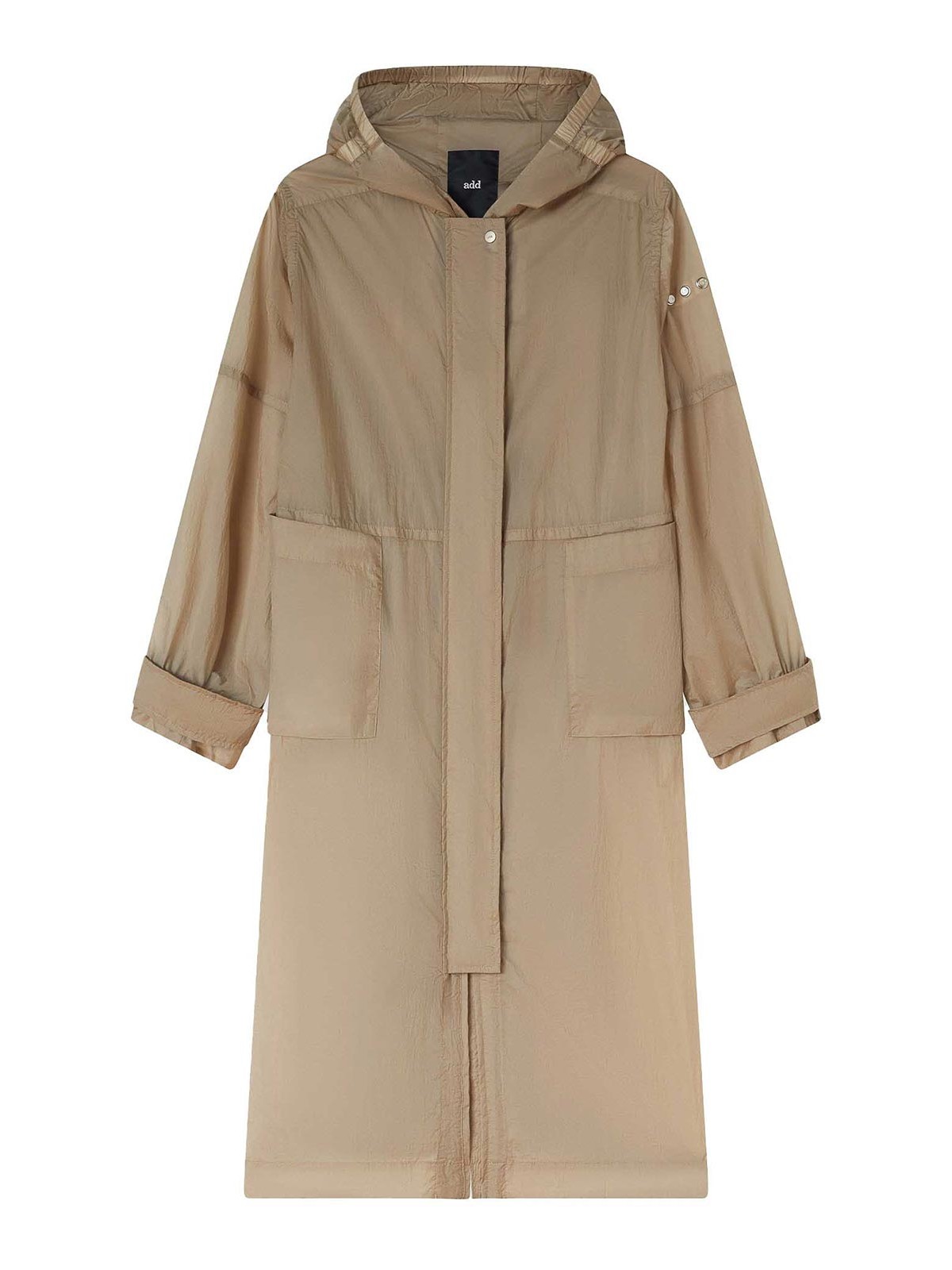 Long Beige Parka 9AWH727011 (add / コート ) | add (エーディーディー)