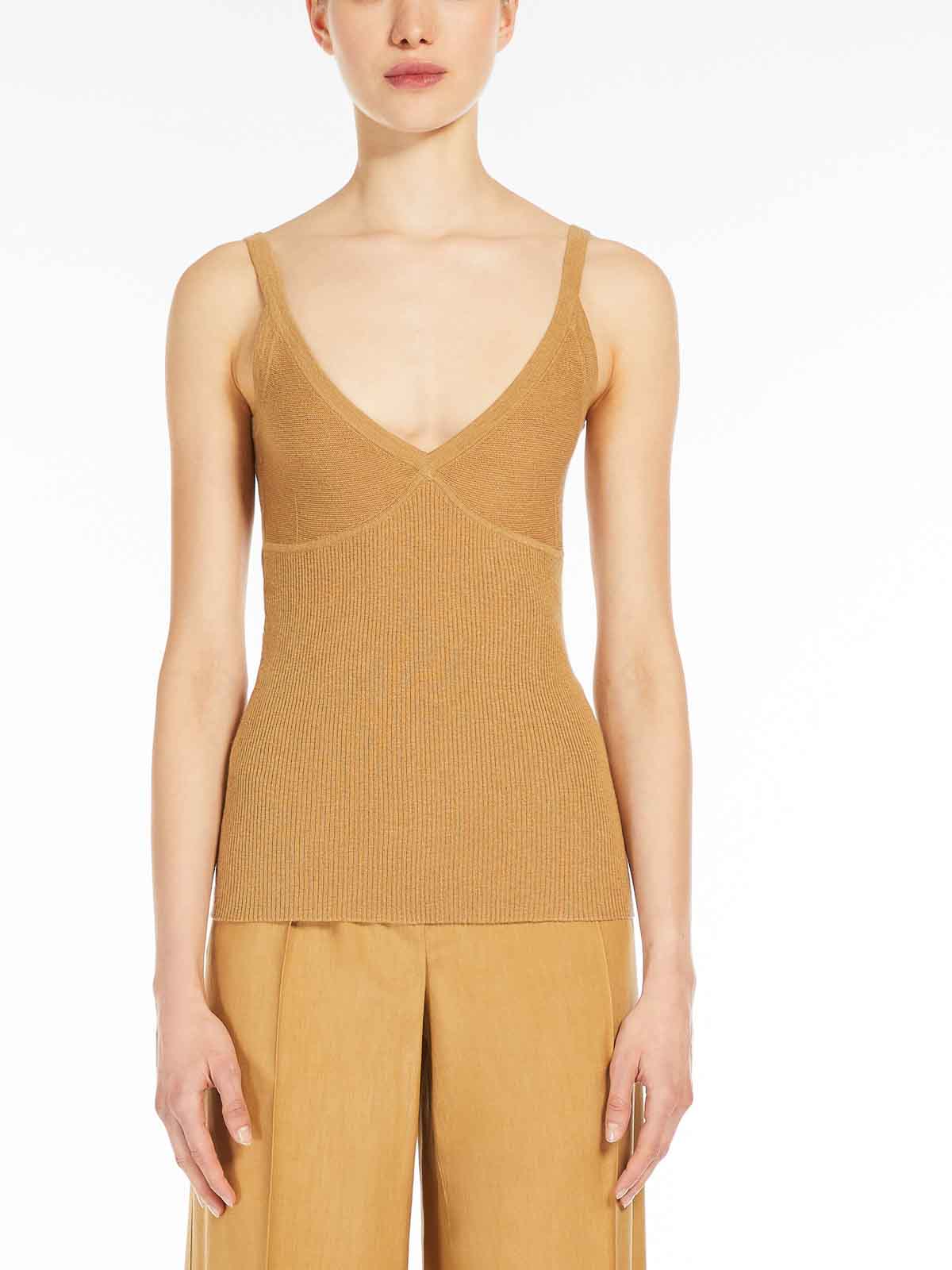 Gallura Cashmere And Silk Top 2421366091650009 (Max Mara / タンクトップ・キャミソール ) | Max Mara (マックスマーラ)(2)