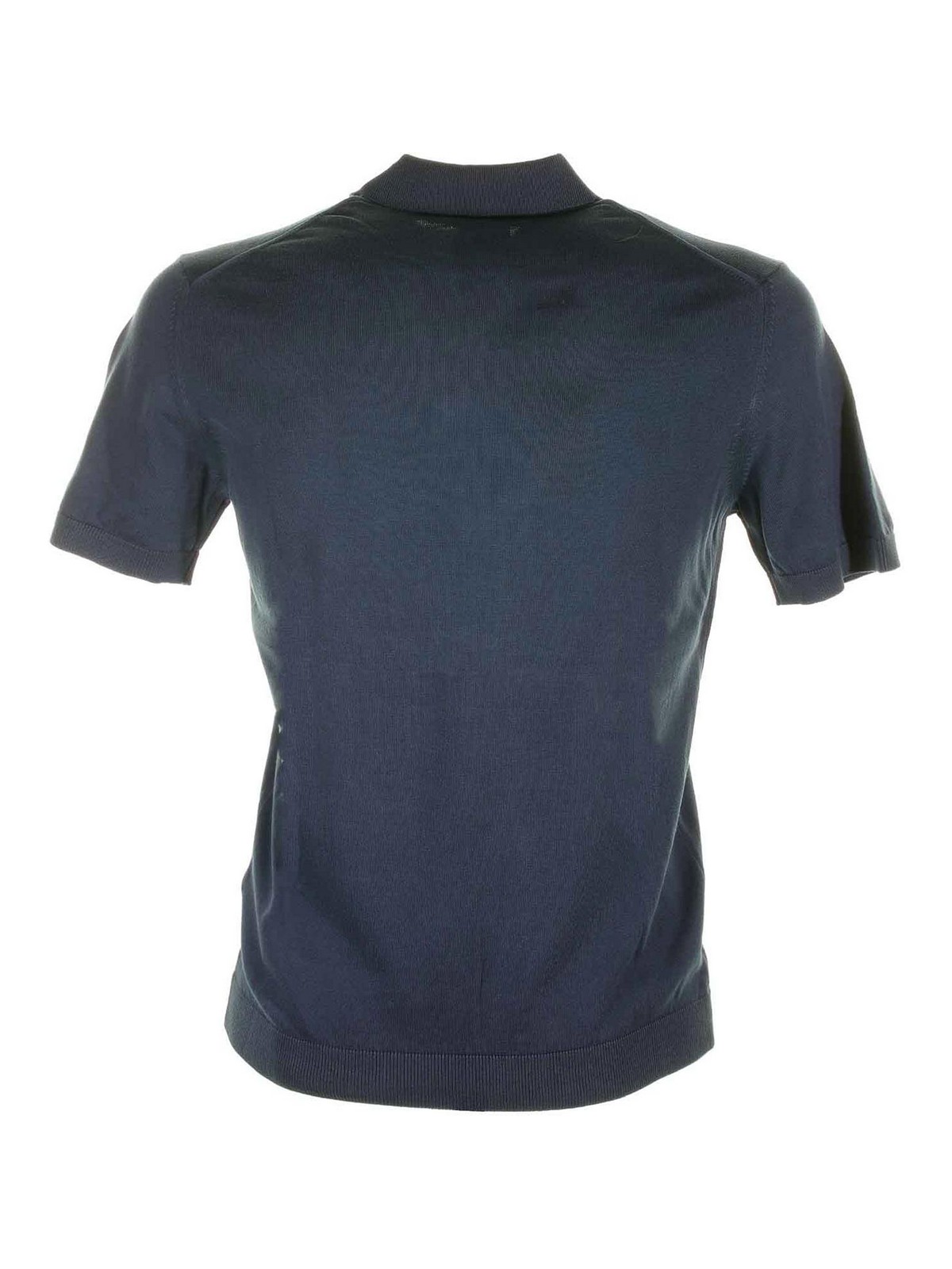 Paul & Shark Short Sleeve Polo Shirt Blue 22411609050 (PAUL & SHARK / ポロシャツ ) | PAUL & SHARK (ポールアンドシャーク)(1)