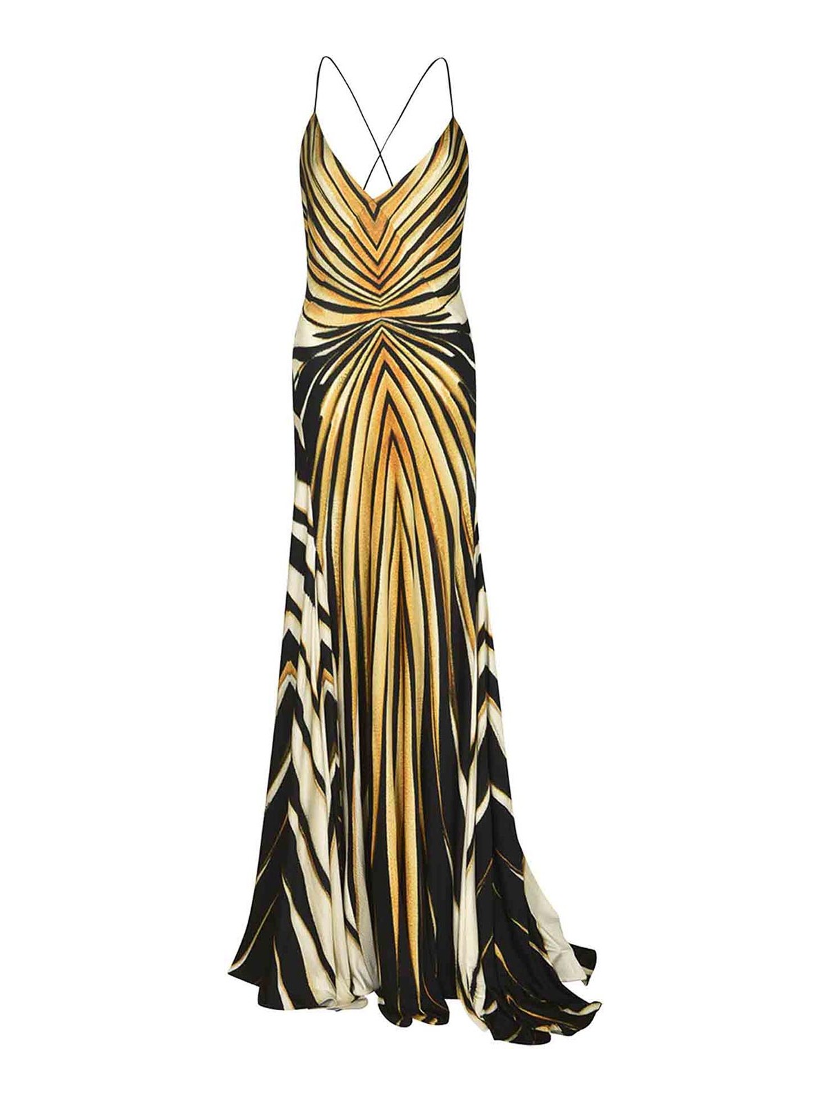 Dress Yellow TKT109JRM3301080 (roberto cavalli / ワンピース・ドレス・オールインワン ) | roberto cavalli (ロベルト カヴァリ)