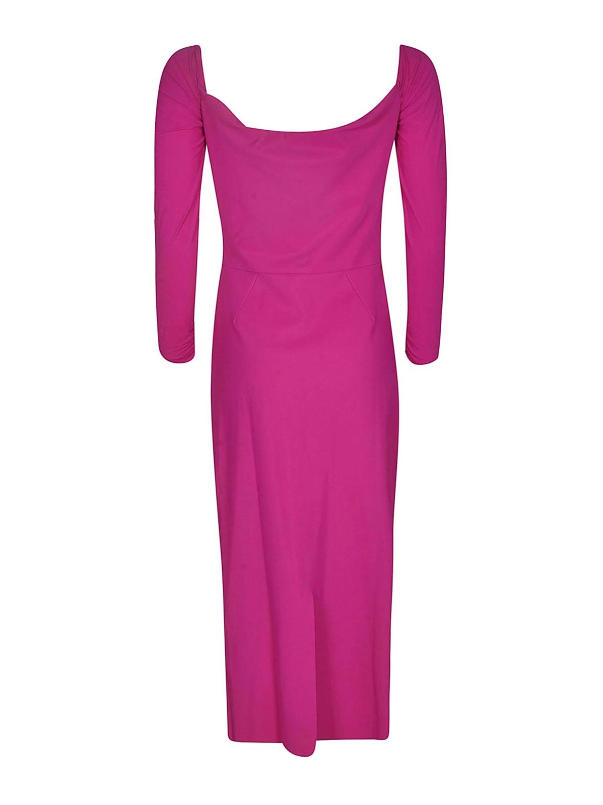 Dress Red ABMYUMIDIBS218 (CHIARA BONI La Petite Robe / ワンピース・ドレス・オールインワン ) | CHIARA BONI La Petite Robe (キアラ ボーニ ラ プチ ローブ))(2)