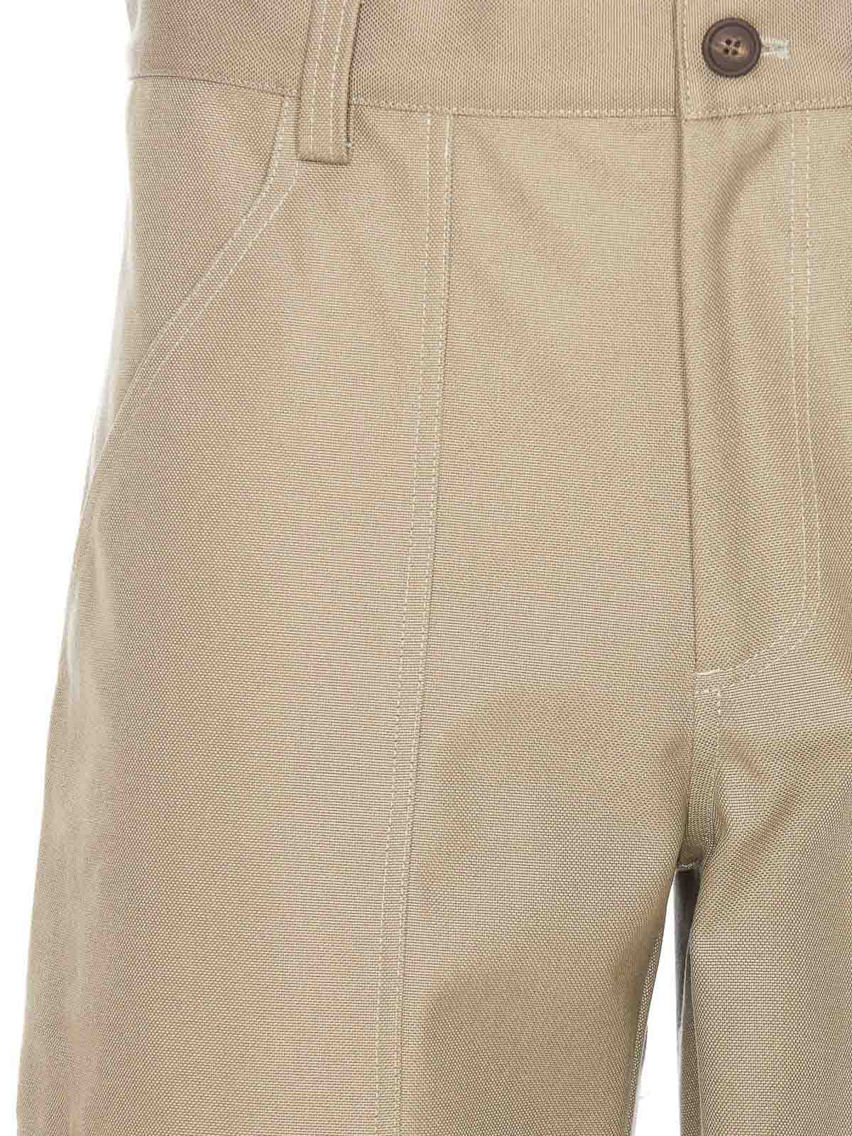 Pebble Workwear Pants Zip And Buttons Closue NM01105WW0117P131 (Maison Kitsuné / パンツ ) | Maison Kitsuné (メゾン キツネ)(3)