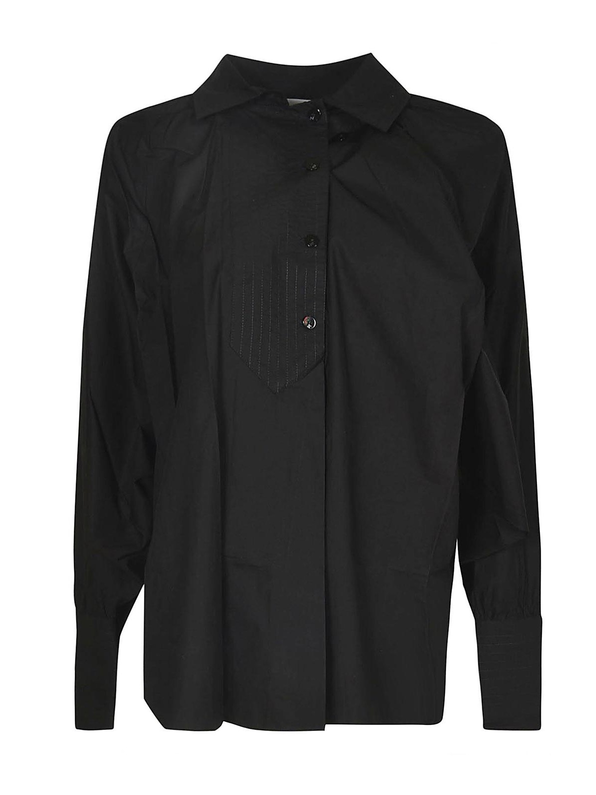 shirt Black BL0310017999B (Patou / シャツ・ブラウス ) | Patou (パトゥ)
