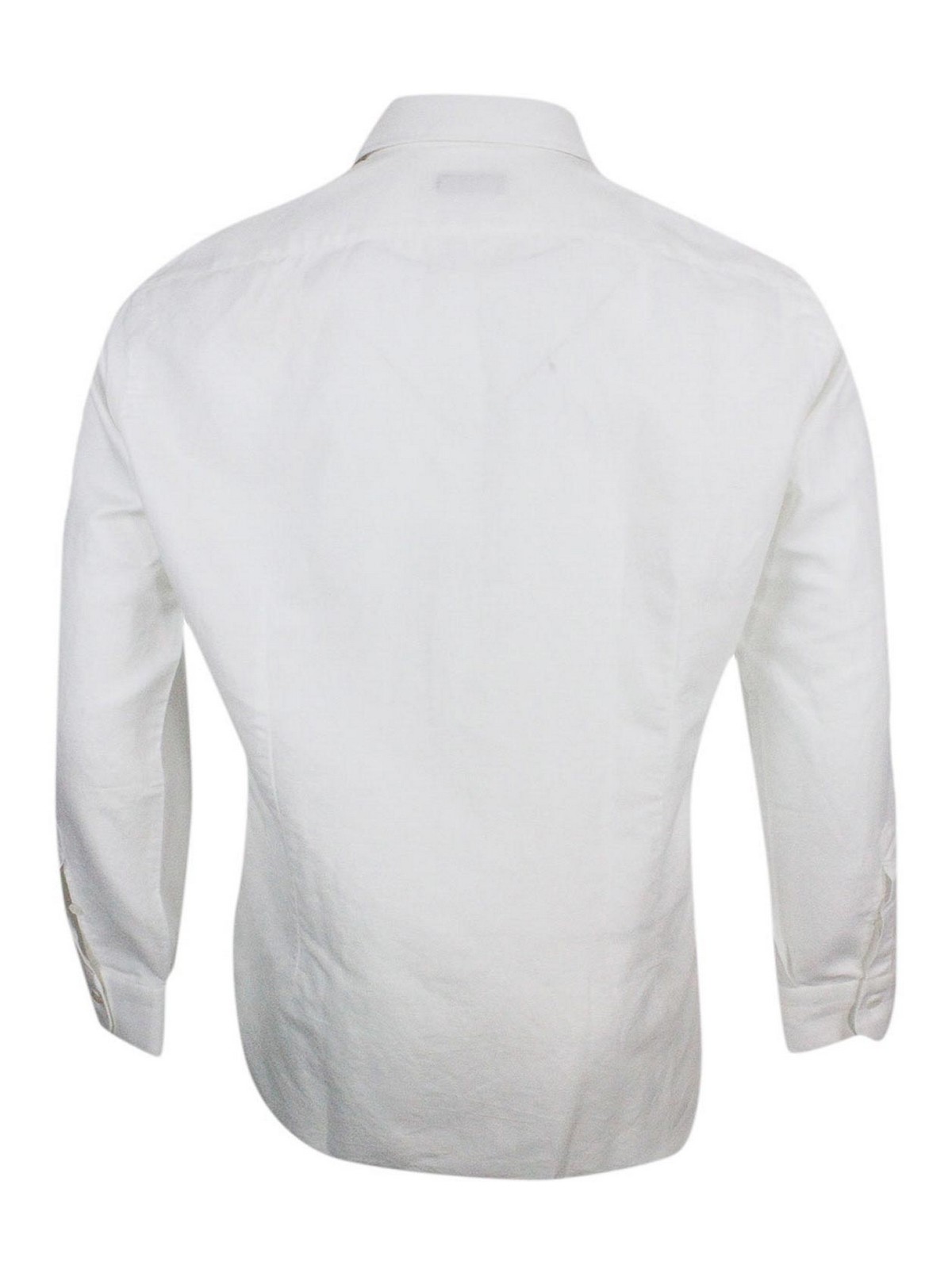 Shirt White K1U10P014116U001 (BARBA / シャツ・ブラウス ) | BARBA (バルバ)(2)