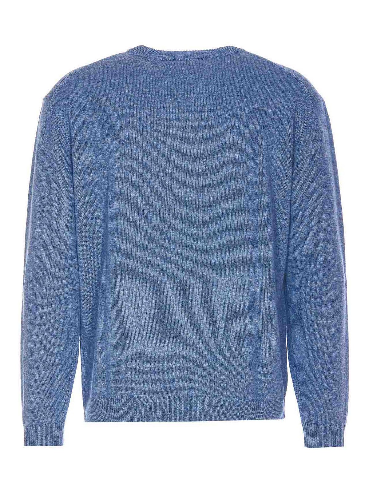 Fox Head Embroidered Sweater NM00812KT1112H420 (Maison Kitsuné / ニット・セーター・カーディガン ) | Maison Kitsuné (メゾン キツネ)(1)