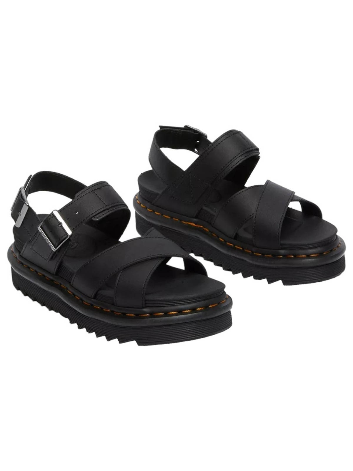 Leather sandals VOSSIIHYDROLEATHERBLACK (DR.MARTENS / サンダル ) | DR.MARTENS (ドクターマーチン)(1)