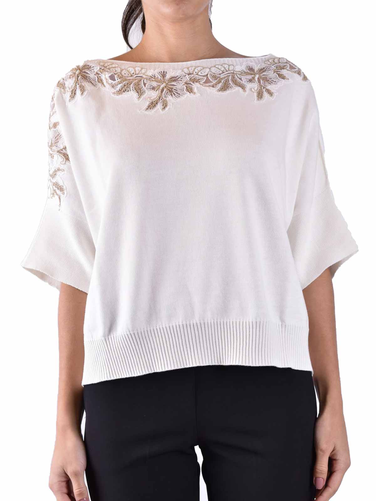 Sweater D44EM004E8E80MF291 (ERMANNO SCERVINO / ニット・セーター・カーディガン ) | ERMANNO SCERVINO (エルマンノ シェルヴィーノ)(1)