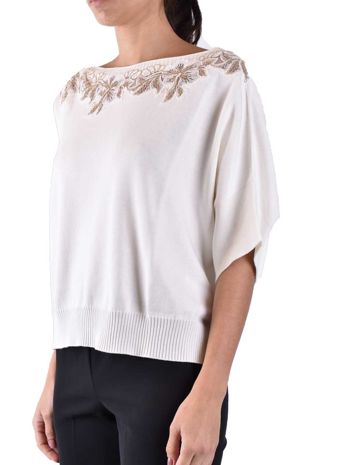 Sweater D44EM004E8E80MF291 (ERMANNO SCERVINO / ニット・セーター・カーディガン ) | ERMANNO SCERVINO (エルマンノ シェルヴィーノ)(3)