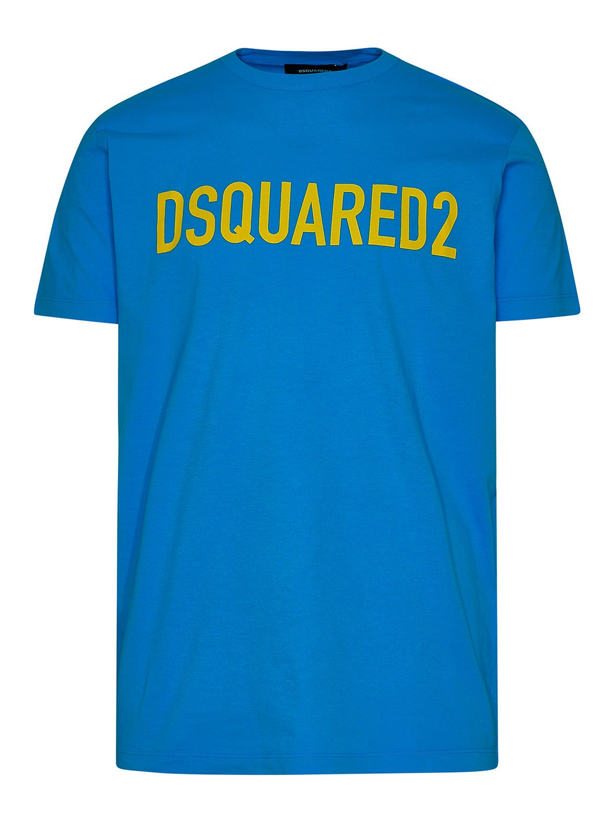 Light blue cotton T-shirt S74GD1126S24321534 (Dsquared2 / Tシャツ・カットソー ) | Dsquared2 (ディースクエアード)